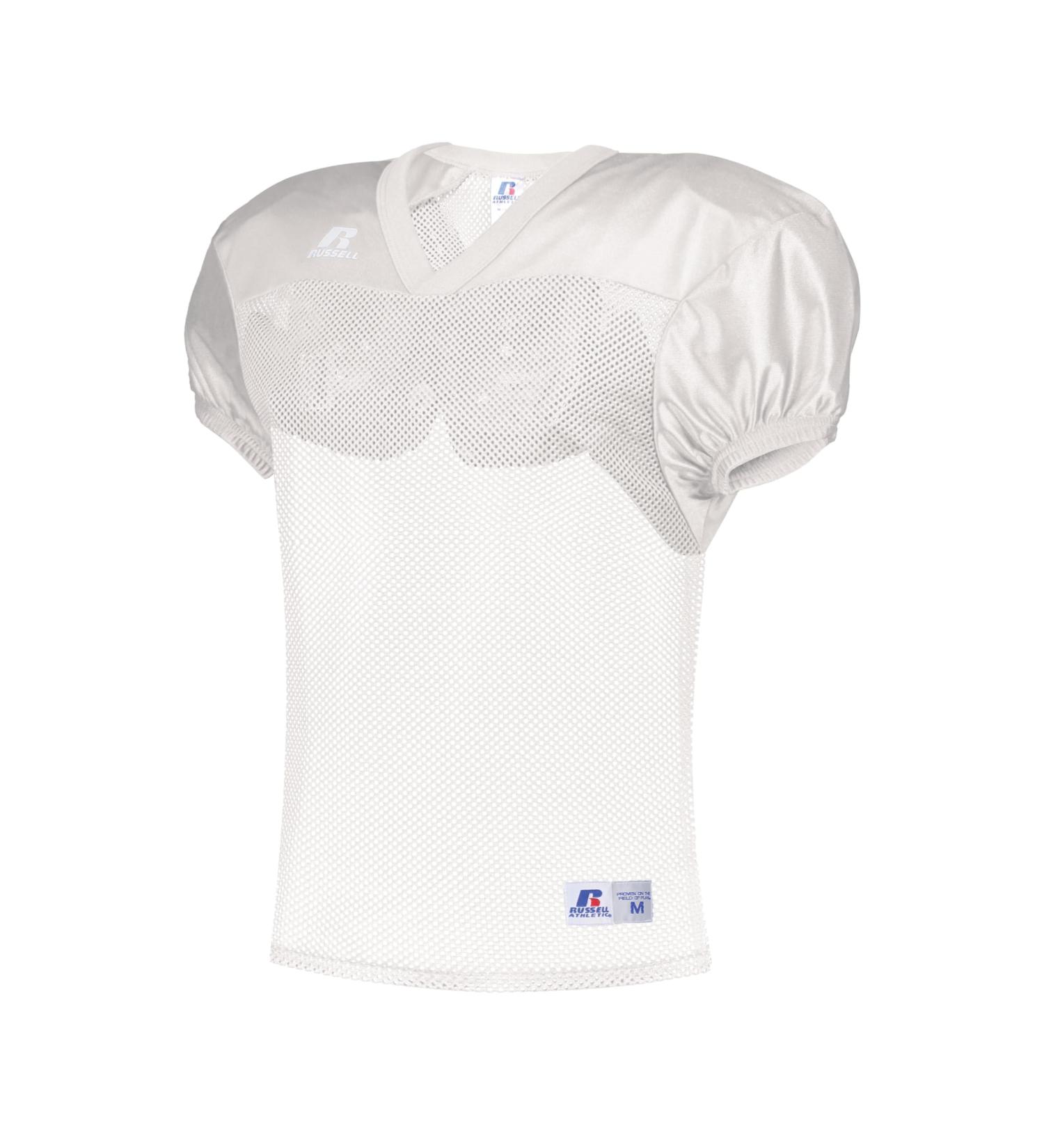 Shop Russell Athletic Boys Youth Practice Jersey Shirt L-XL - White | International Shipping Available - Buy Online on GoSupps.com