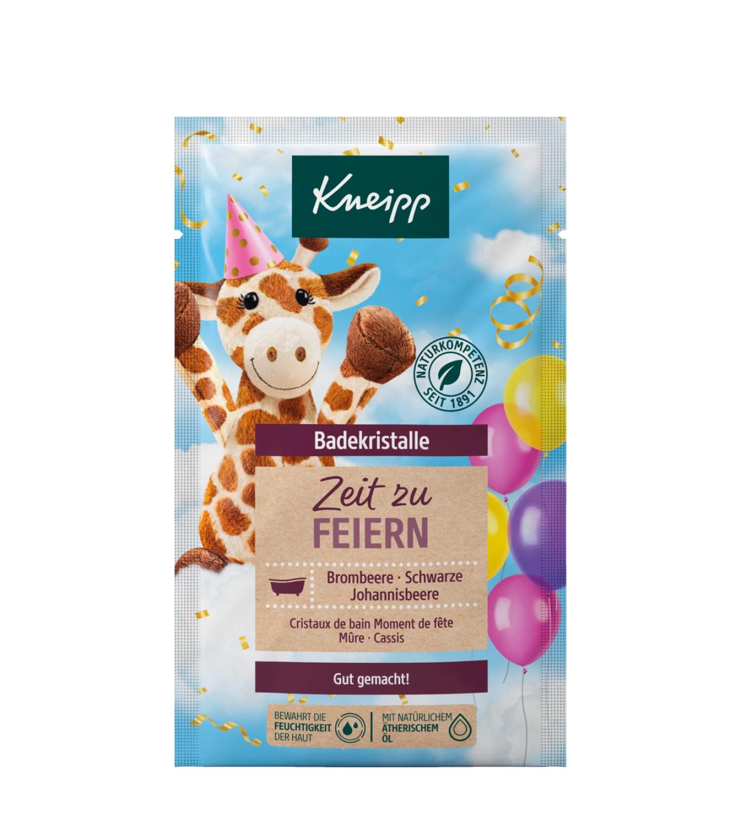 Kneipp Bath Crystals - Time to Celebrate - 60g | Soothing Bath Soak for Relaxation & Wellness - International Shipping Available - Buy Online on GoSupps.com