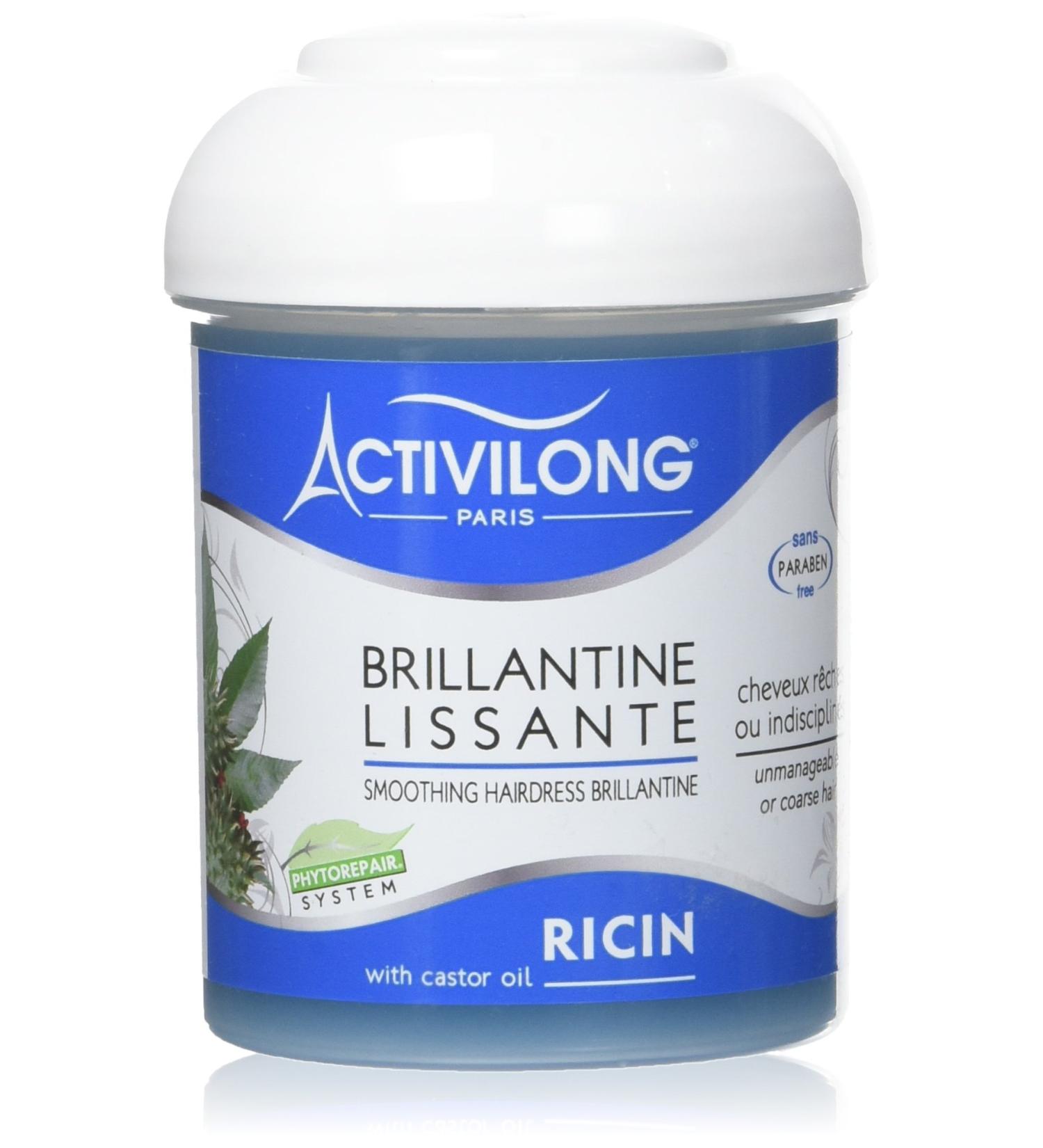 Buy Activilong Brillantine Lissante Castor Clay 125 ml - Best Hair Smoothening Product | Worldwide Shipping - Buy Online on GoSupps.com