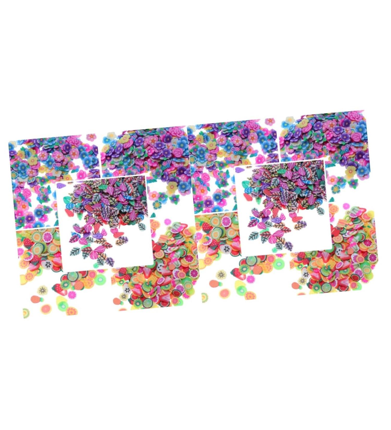 minkissy Clay 6 Packs Nail Art Decoration Nail Art Slices Fruit Slices for Nail Slices Manicure Clay Slices - Buy Online on GoSupps.com