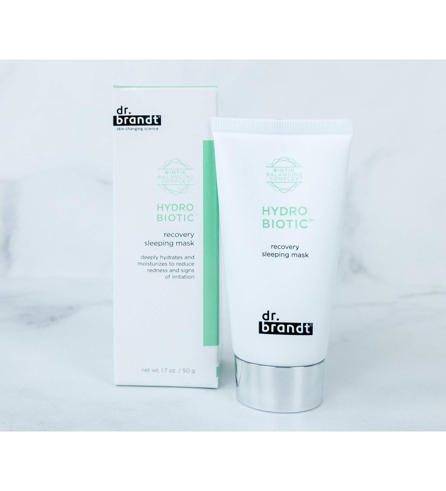  Dr. Brandt Skincare DR. BRANDT HYDRO-BIOTIC RECOVERY SKIN-CHANGE HYDRO-BIOTIC RECOVERY SLEEP MASK - Deeply moisturizes and moisturizes to reduce redness and signs of irritation - 50g - Buy Online on GoSupps.com