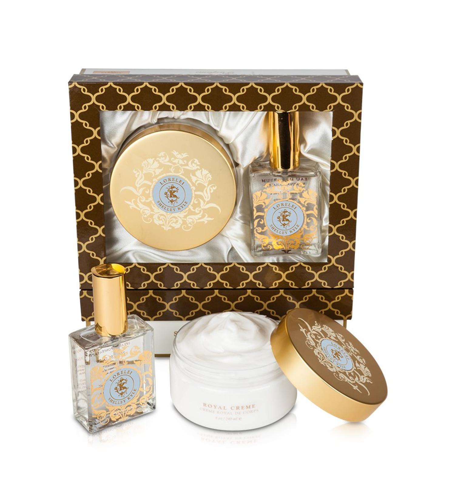 Shelley Kyle Lorelei Royal Creme and Large Perfume Set