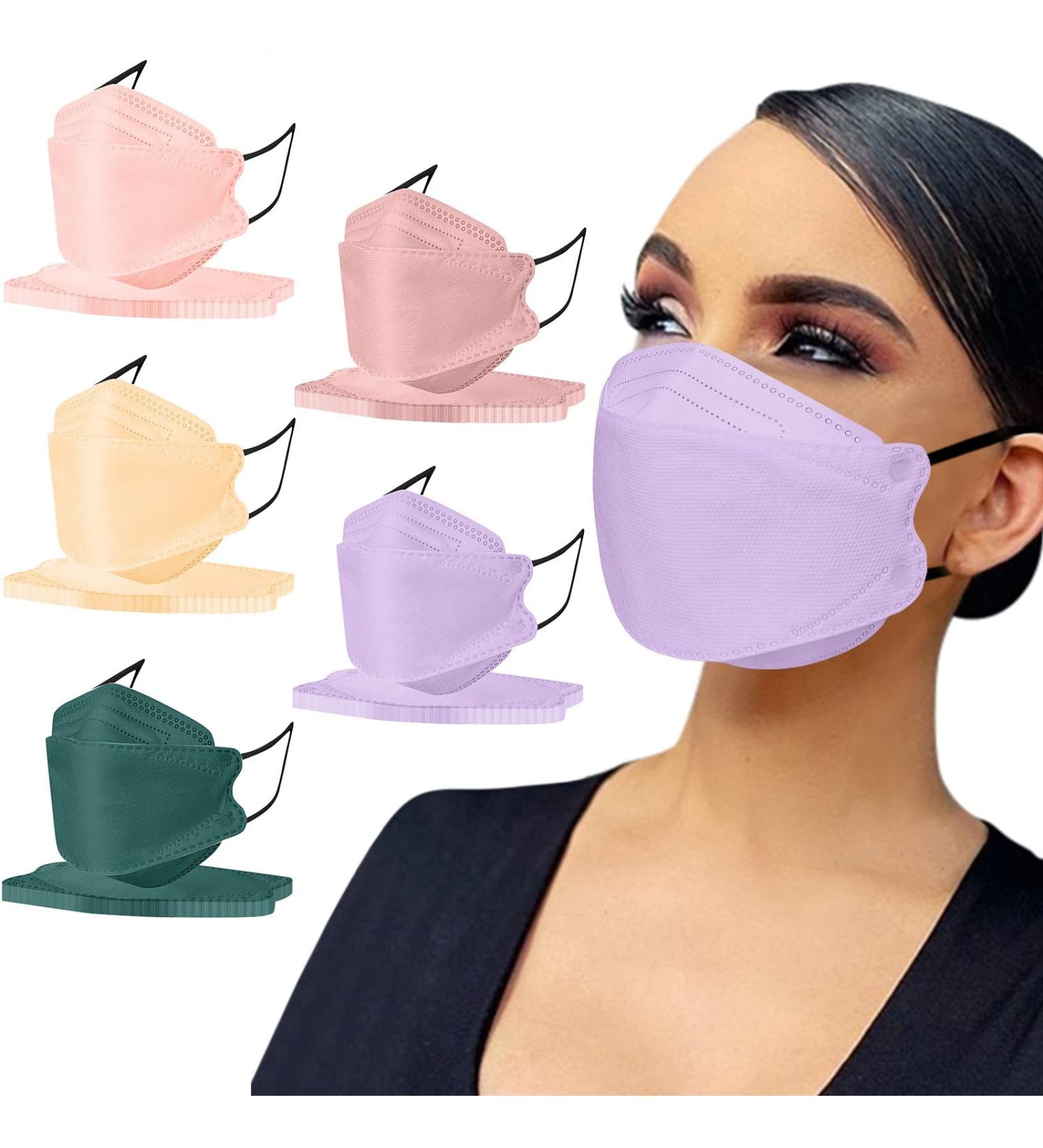 Buy WEXCV 50-Piece Mouth Protection | 5-Layer Breathable Dustproof Masks for Men & Women - International Shipping Available - Buy Online on GoSupps.com