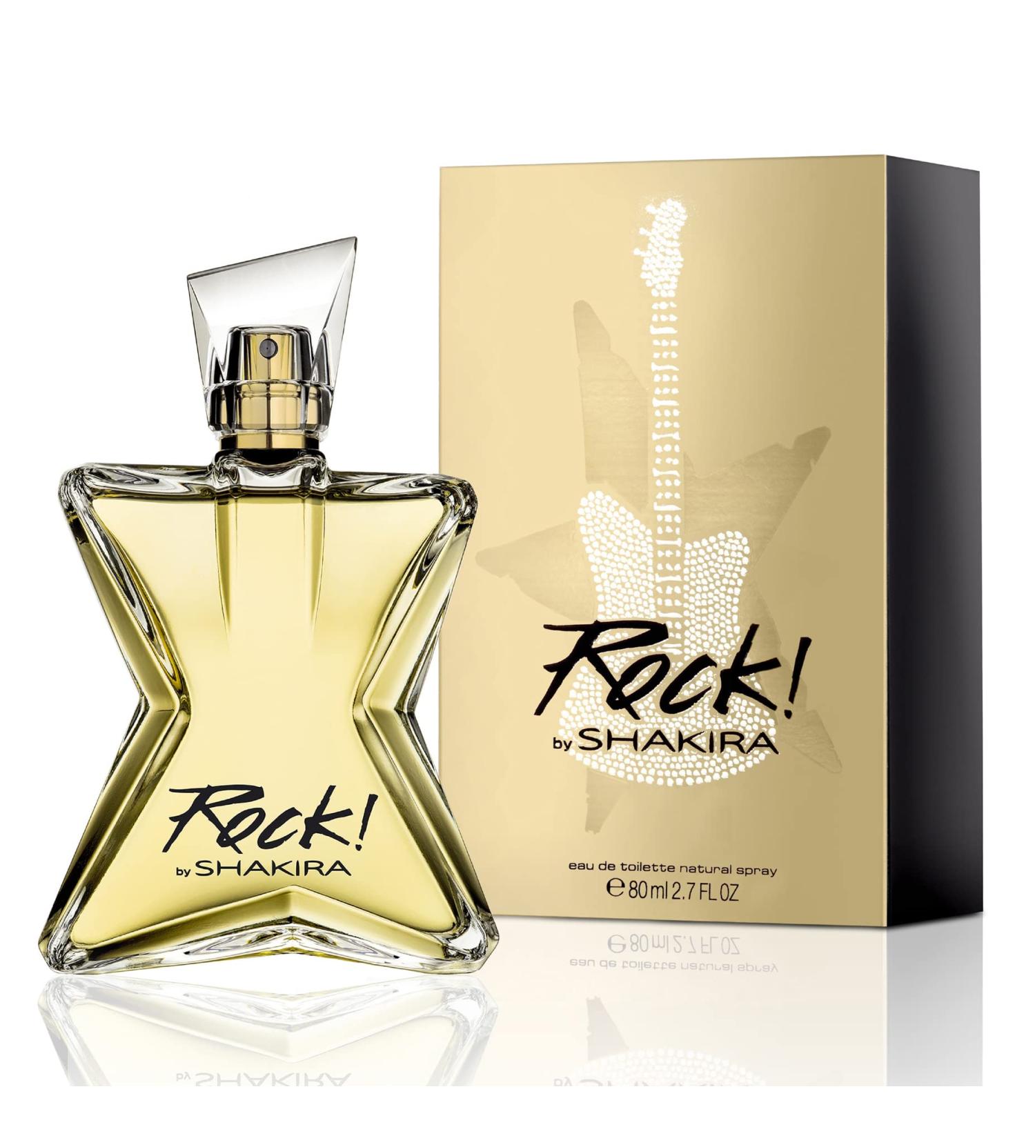 Shakira Rock for Women - Long Lasting - Fresh Femenine and Dynamic Fragance - Floral and Fruity Notes - Ideal for Day Wear - (2.7 Fl Oz) ROCK BY SKR EDT 2.7 Fl Oz (Pack of 1) - Buy Online on GoSupps.com