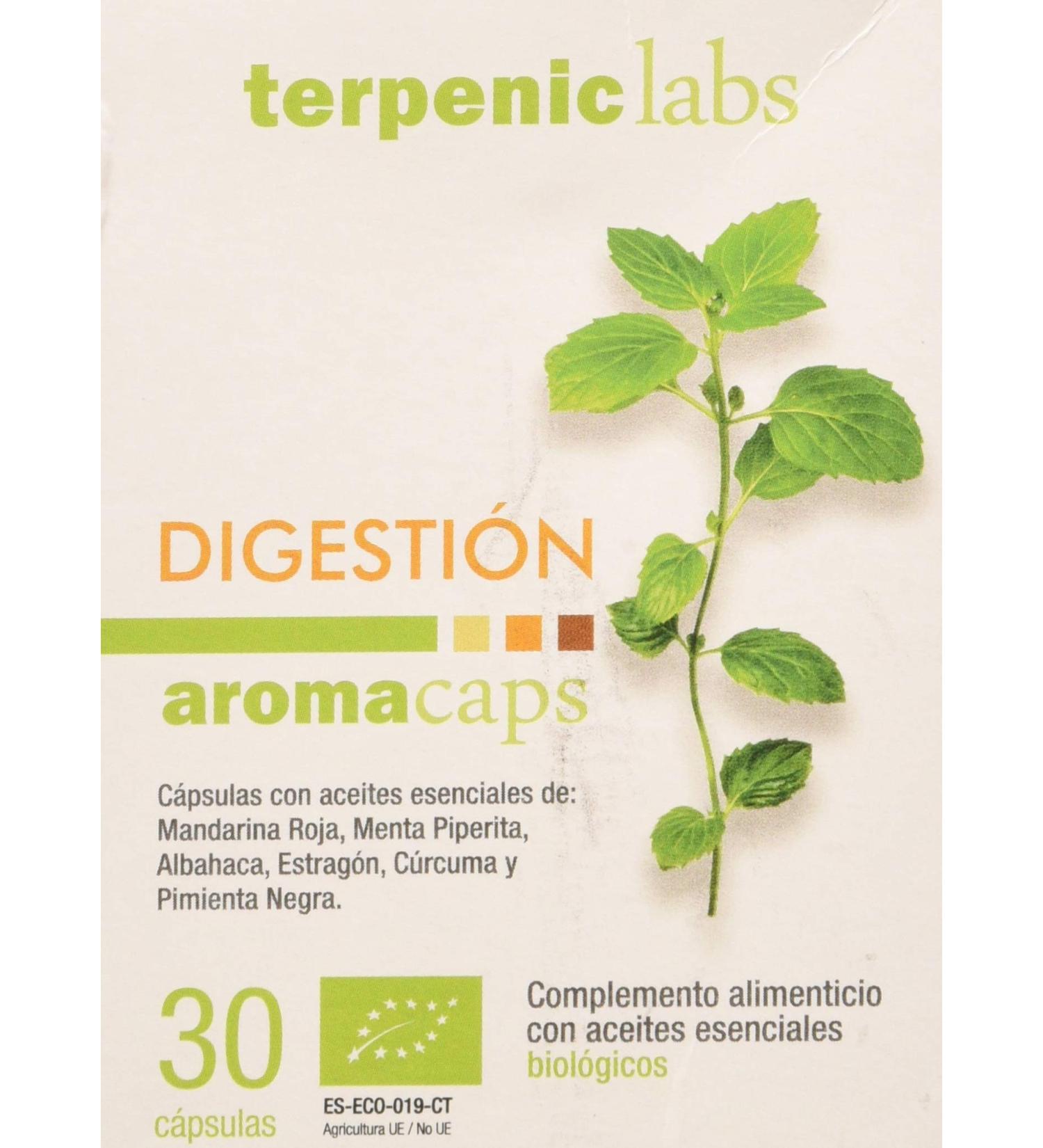  Terpenic Labs Digestion Aromacaps 30 Capsules - Buy Online on GoSupps.com