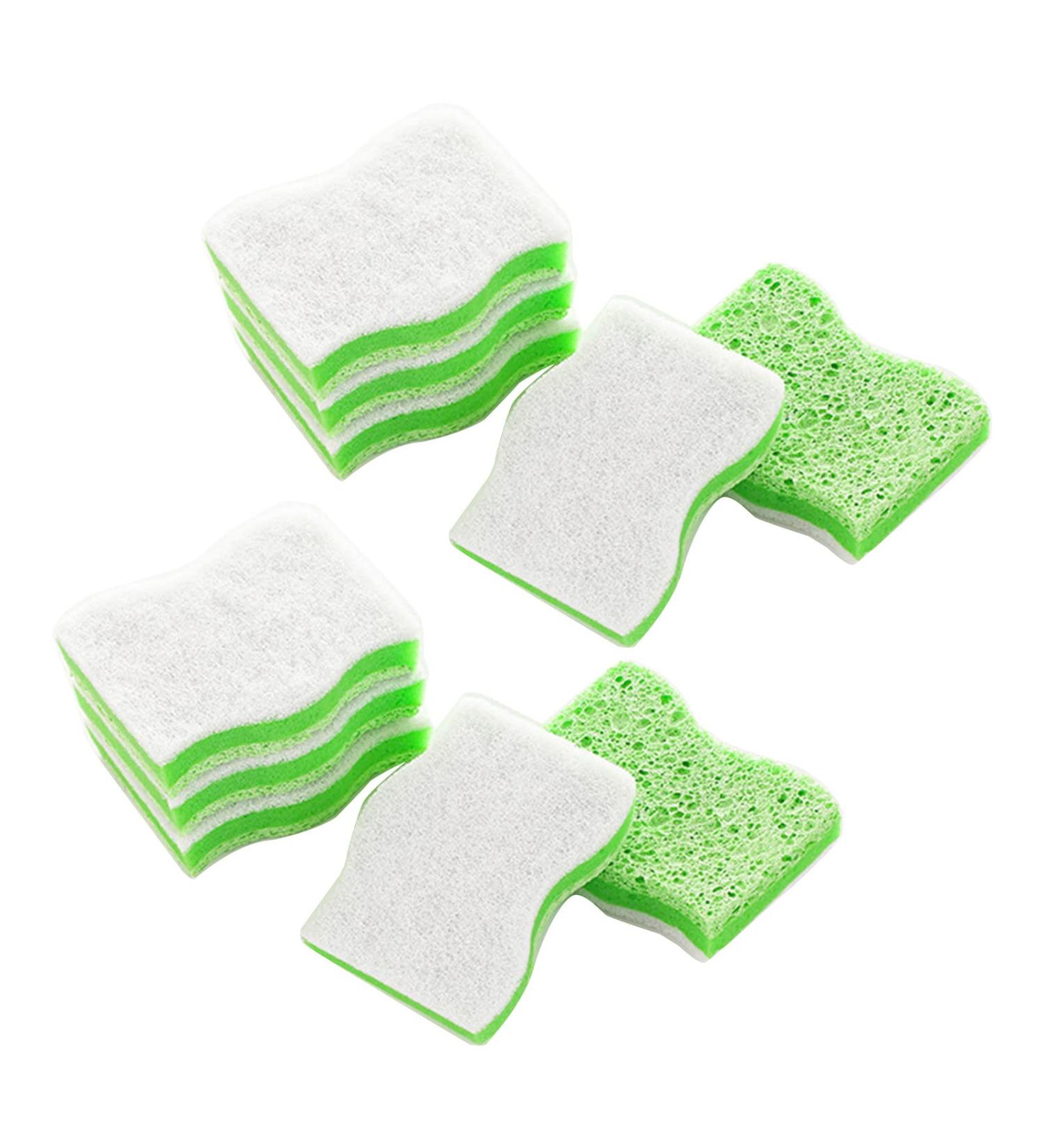 Dishwashing Sponge Household Kitchen Office Bathroom Cleaning Wipe Tableware Strong Scouring Pad Sponge Supplies Dishwashing Sponges Scrub Odor Resistant Sink Natural Kitchen - Buy Online on GoSupps.com