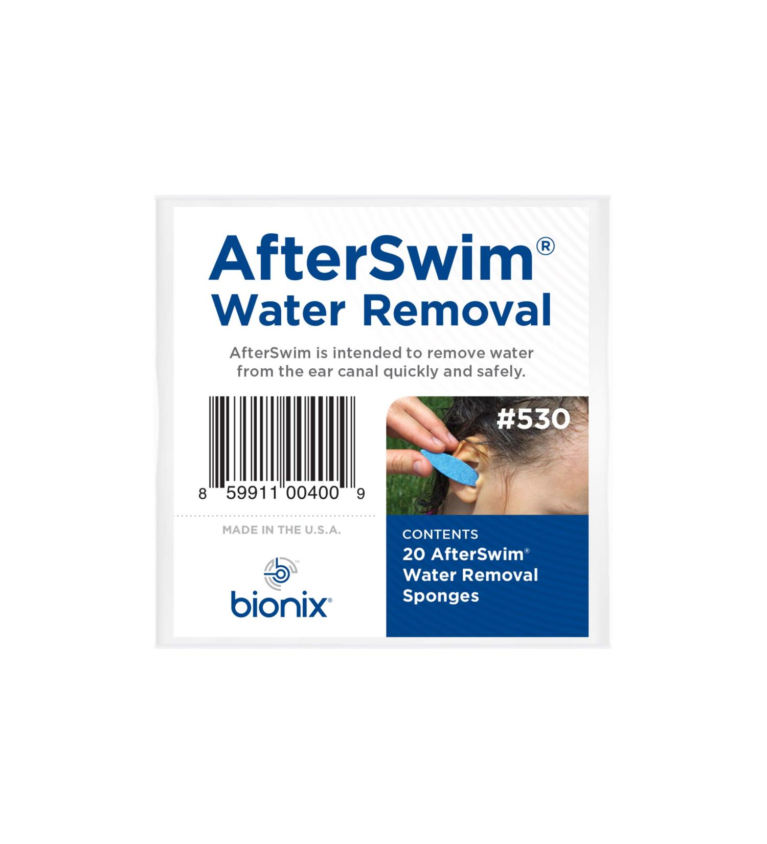 Bionix Corporation Health at Home Afterswim Water Removal From Ears Blue 20 Count - 1-Pack - Buy Online on GoSupps.com