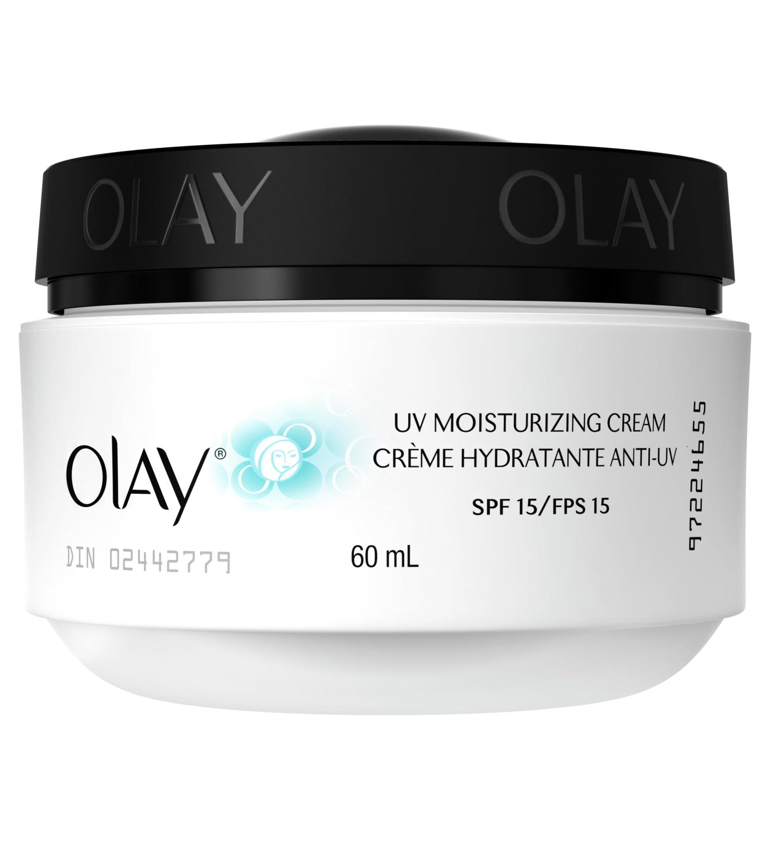 Olay UV Moisturizing Cream Moisturizing Formula With Vitamins E & B3 SPF 15 UVA/UVB 60 ml - Buy Online on GoSupps.com