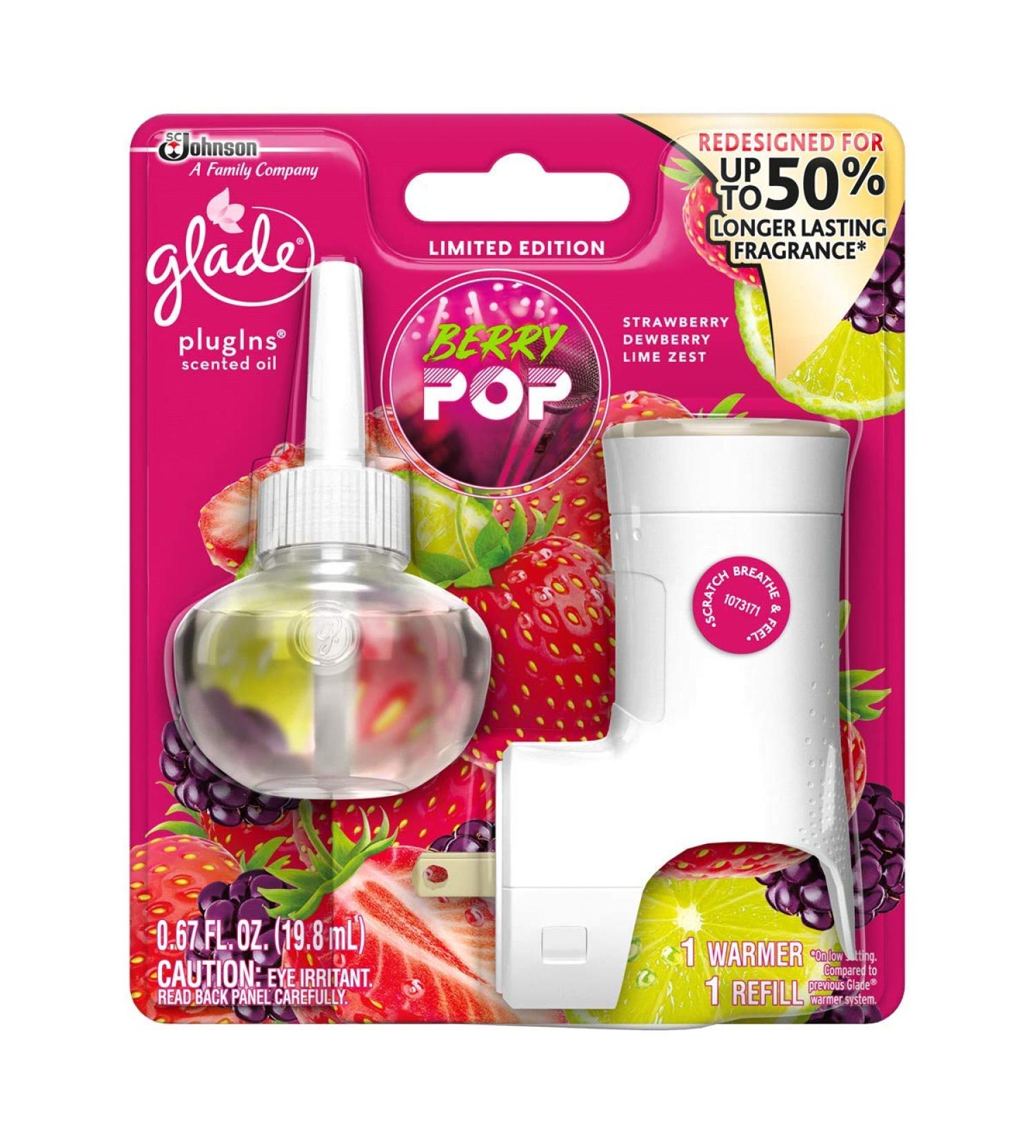 Glade PlugIns Berry Pop 1 Refill 1 Warmer