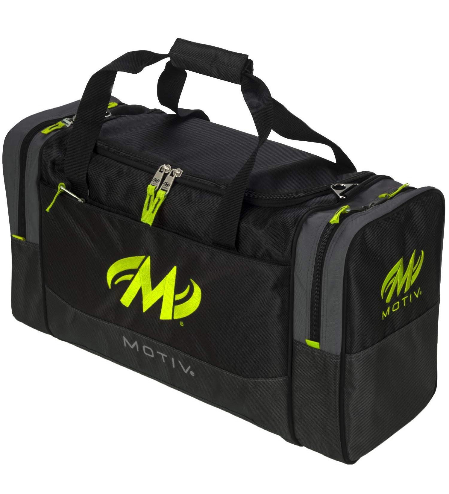 Motiv Shock 2-Ball Tote Grey/Lime