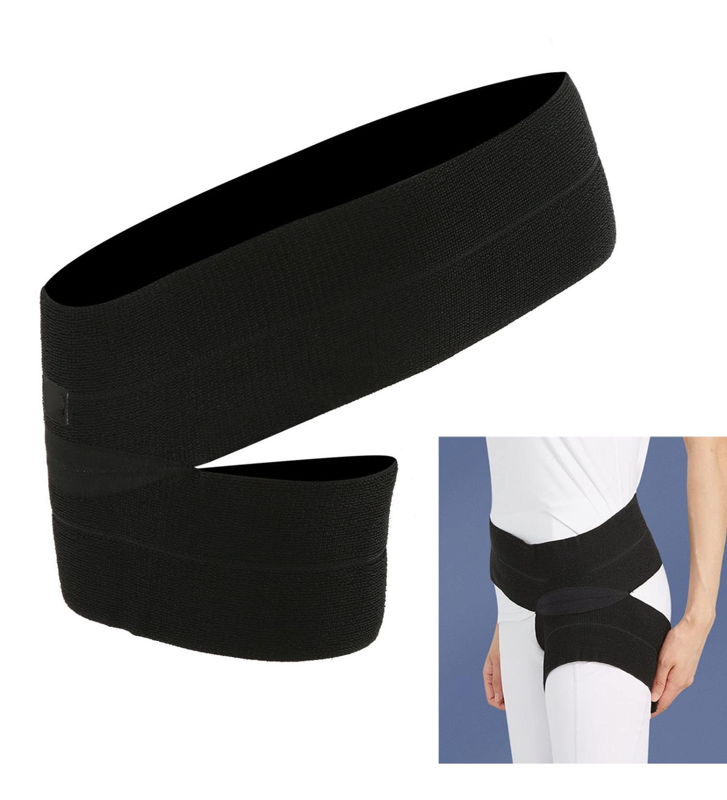 Hip Brace Groin Support Brace Light Breathable Close Fit Professional Groin Brace Hip Wrap for Hip Flexor Sciatica Pain Relief Brace Stabilizer for Groin Hip Compression Wrap for Men Women (S) - Buy Online on GoSupps.com