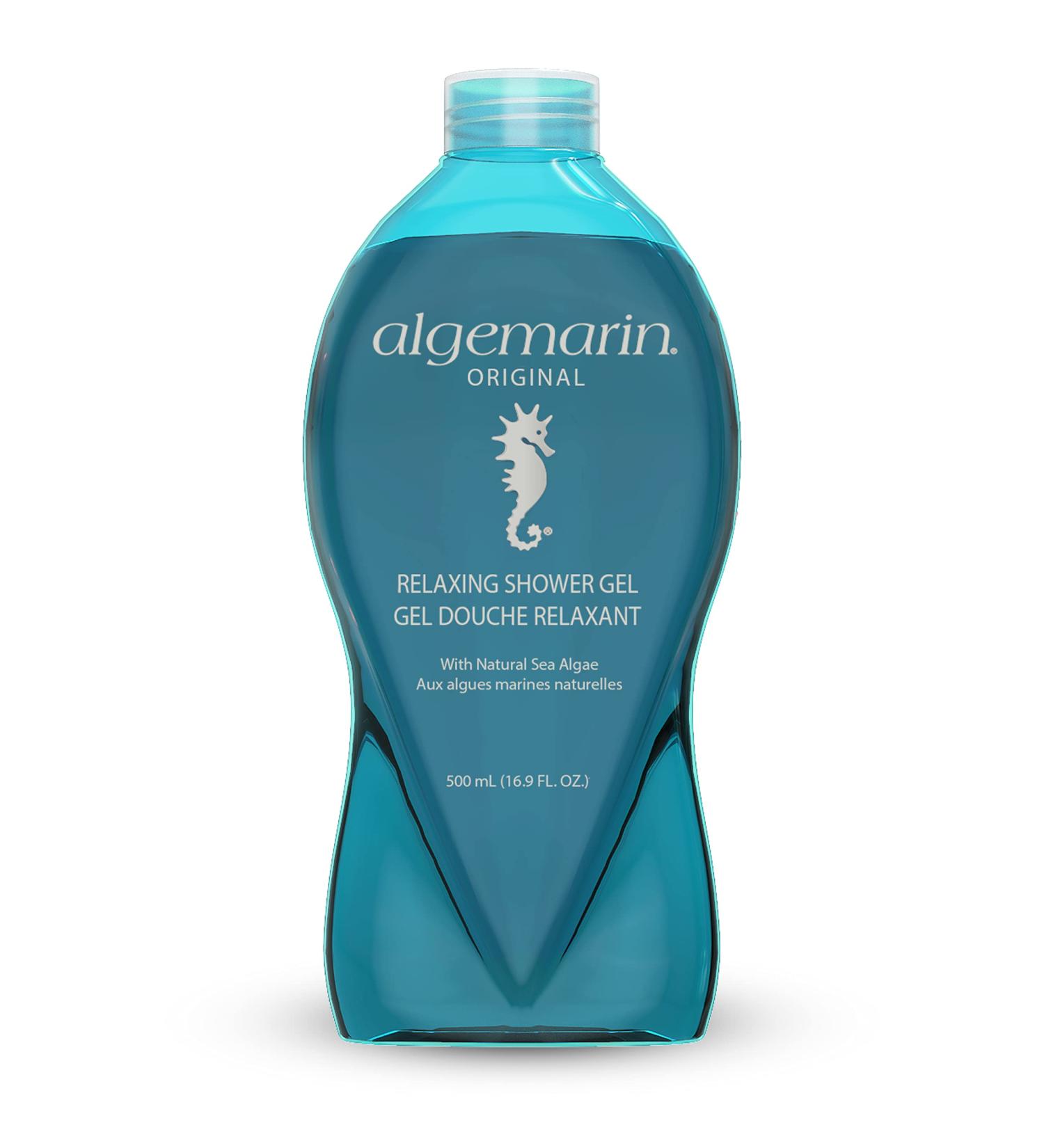 Algemarin Original Relaxing Shower Gel - 500ml European Sea Algae Body Cleanser - Buy Online on GoSupps.com