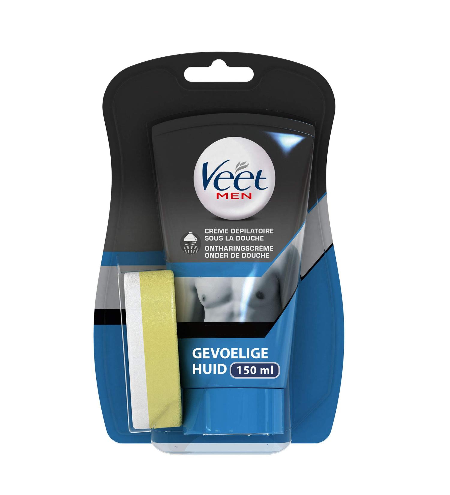 Veet Man Shower Depilatory Cream 150ml - Buy Online on GoSupps.com