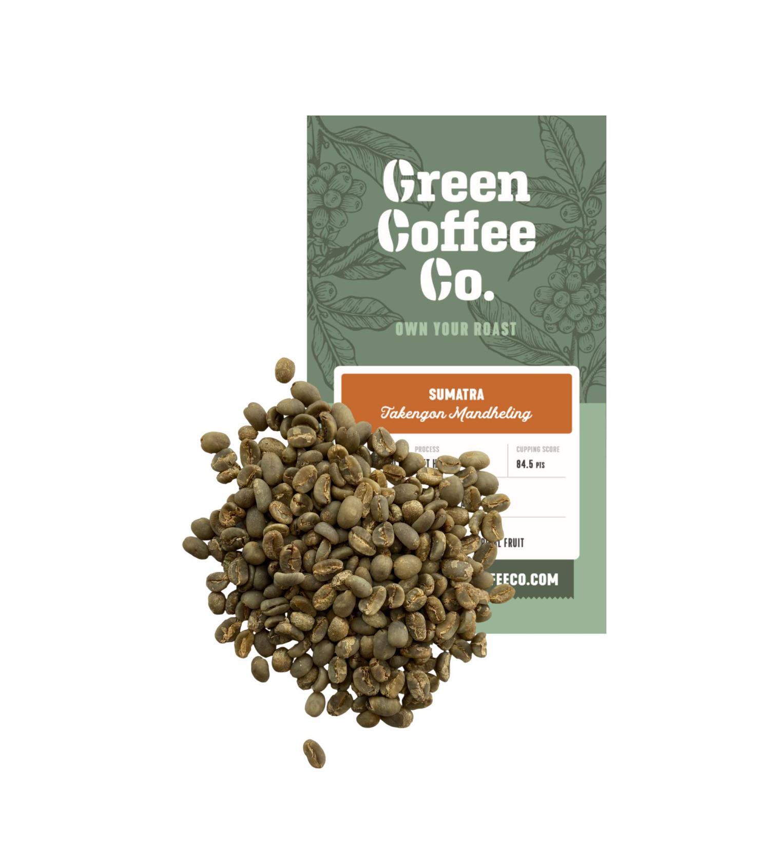 Sumatra Takengon Mandheling (2 LBS) Specialty Grade Unroasted Green Coffee Beans 907.2 g (Pack of 1) - Buy Online on GoSupps.com