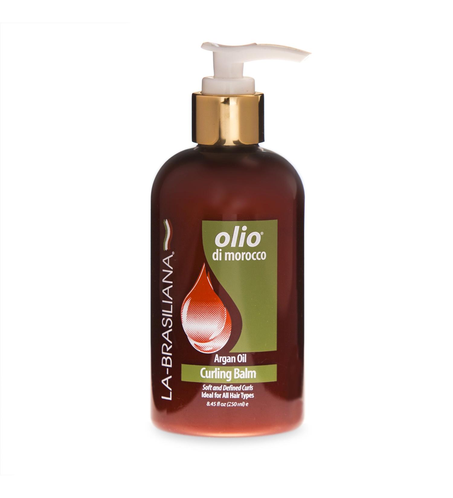 La-Brasiliana Olio Di Morocco Curling Balm 8.45 fl.oz. | Best Curl Enhancing Product - Buy Online on GoSupps.com