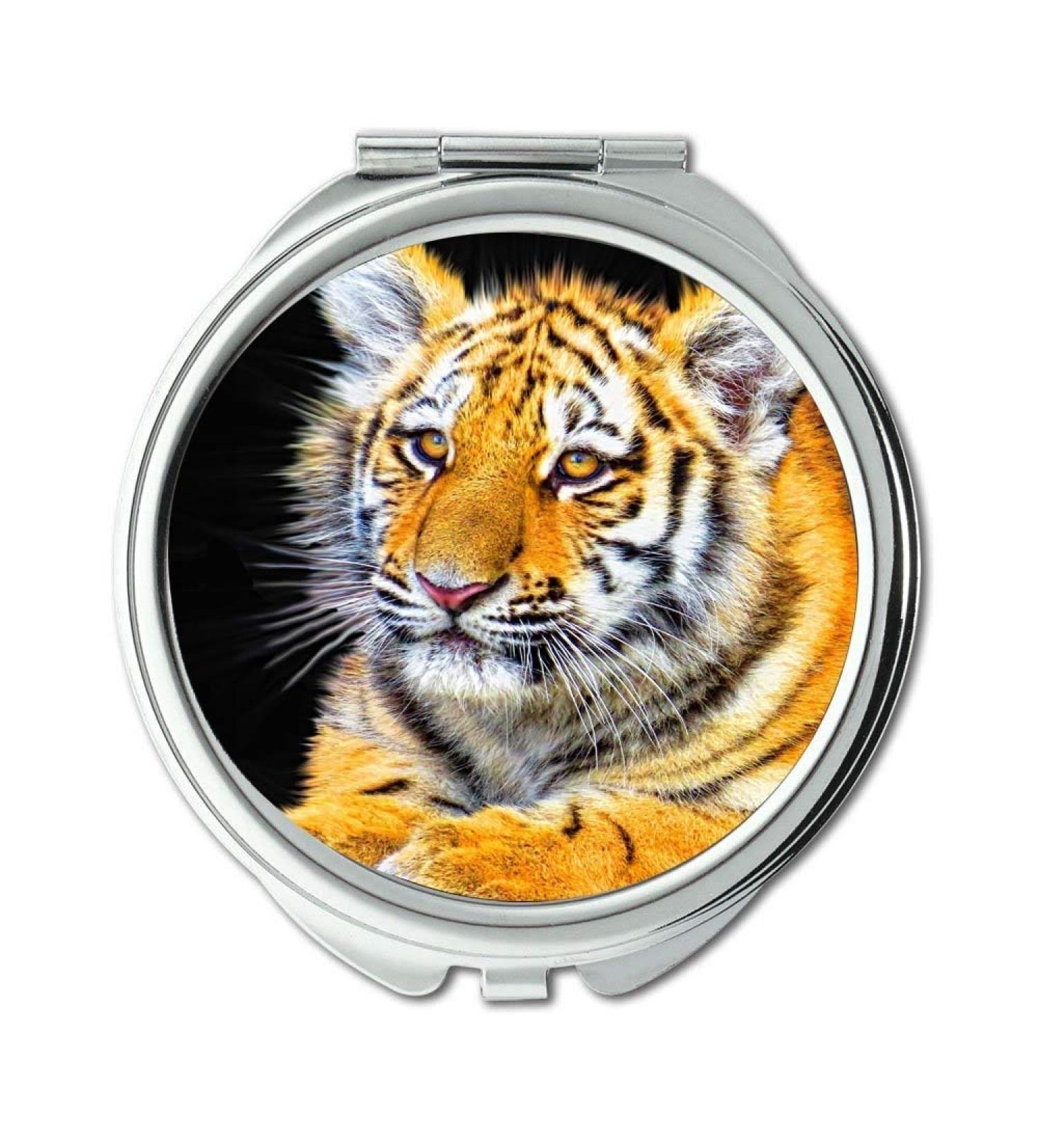 Mirror Travel Mirror animal beast big cat pocket mirror portable mirror - Buy Online on GoSupps.com