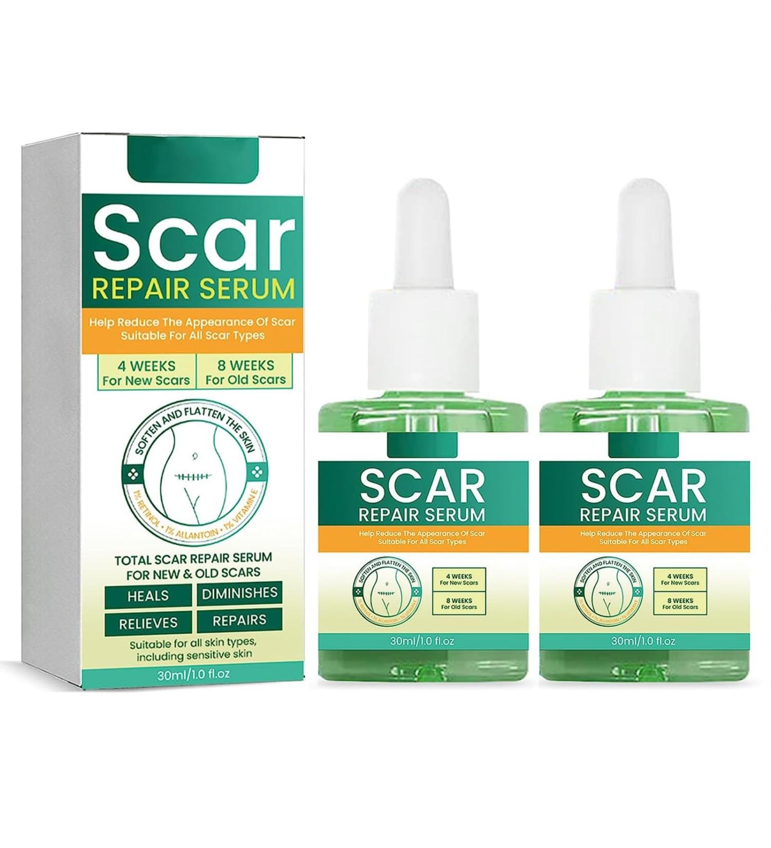 Liascy ScarRevita Advanced Repair Serum - For All Types of Scars (2pcs) - Buy Online on GoSupps.com