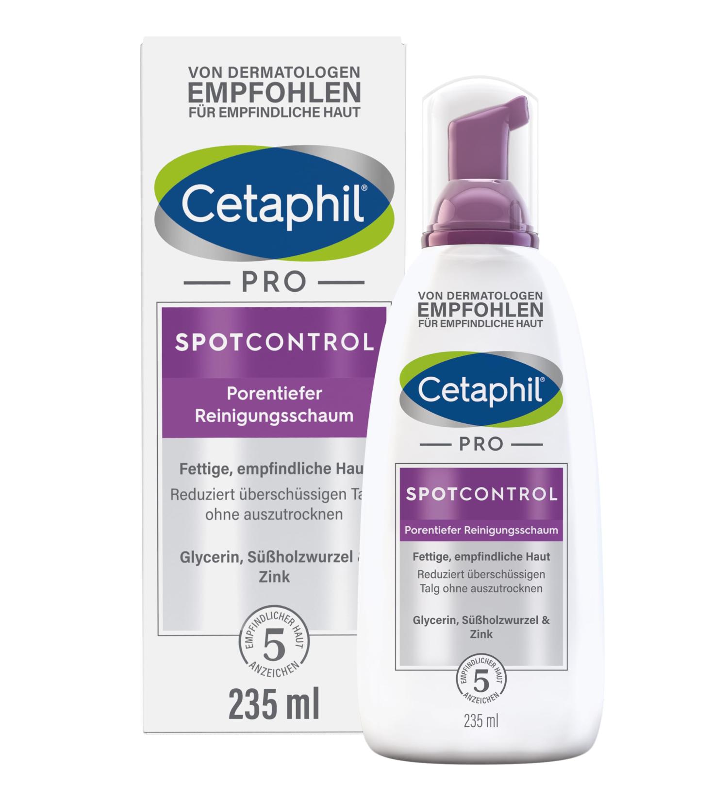 Cetaphil Pro Spot Control Deep Pore Cleaning Foam 235 - Buy Online on GoSupps.com