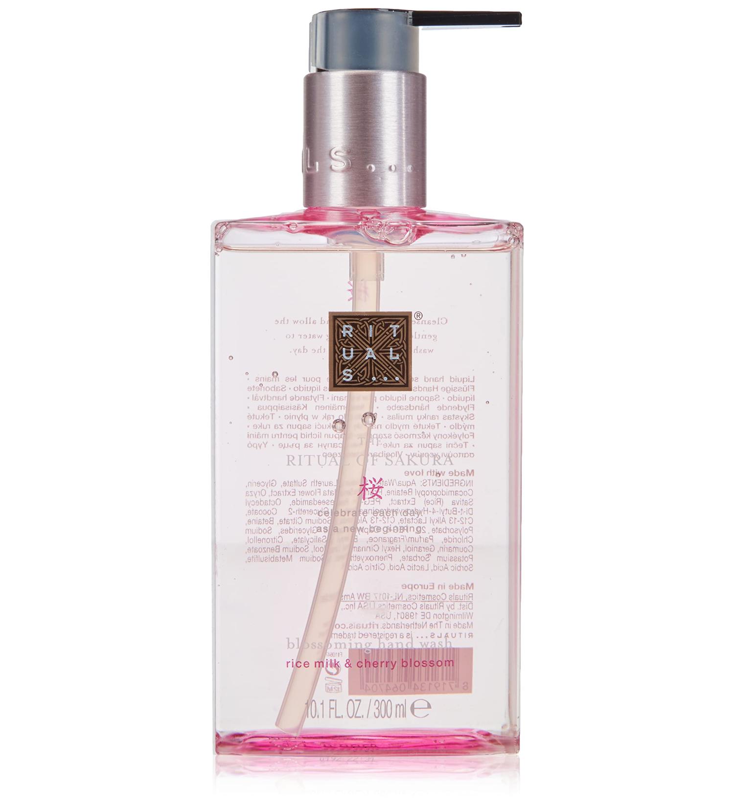 RITUALS Sakura Hand Wash - Rice Milk & Cherry Blossom Liquid Soap - 10.1 Fl Oz - Buy Online on GoSupps.com