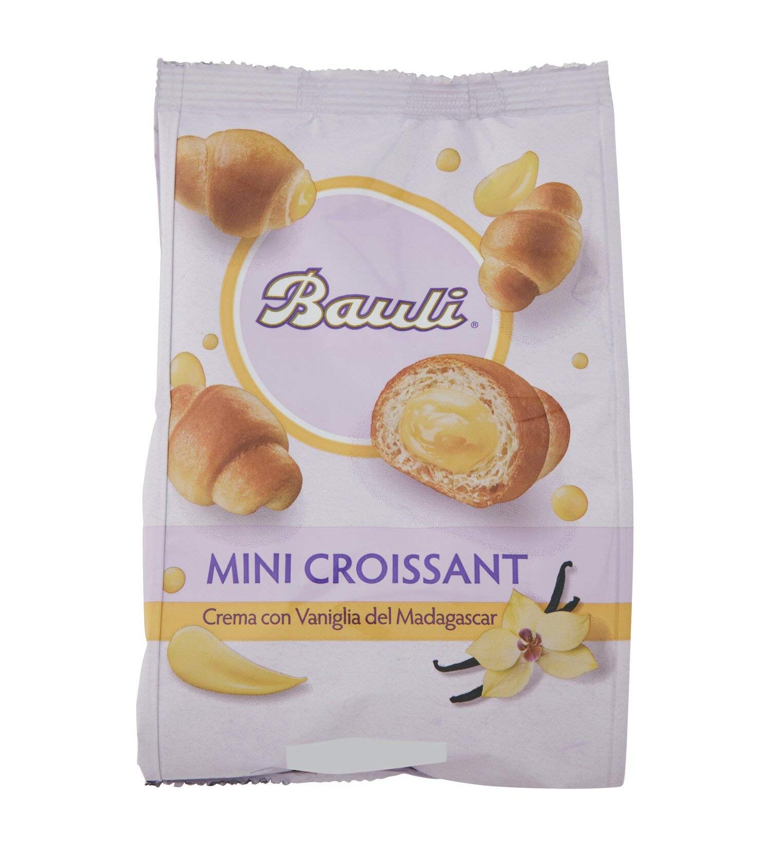 Bauli Extra golosi Mini Cornetti Croissant Brioche with Custard 75 g