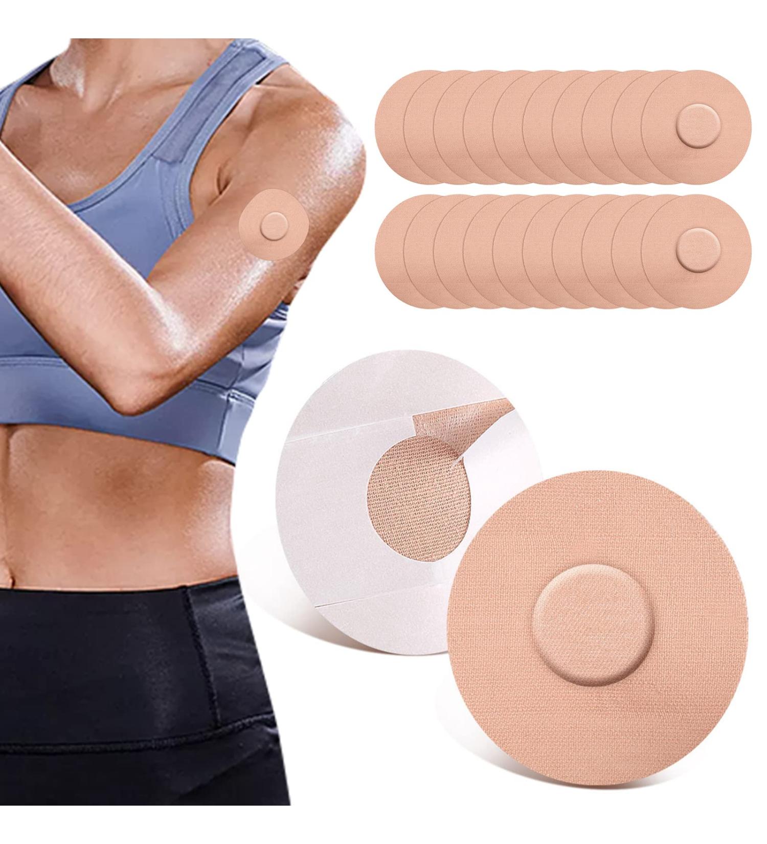30 Waterproof Self-Adhesive Freestyle Libre Patches - Breathable & Skin-Friendly for Libre 1 2 & 3 Sensors | Ideal for Swimming & Bathing - Buy Online on GoSupps.com