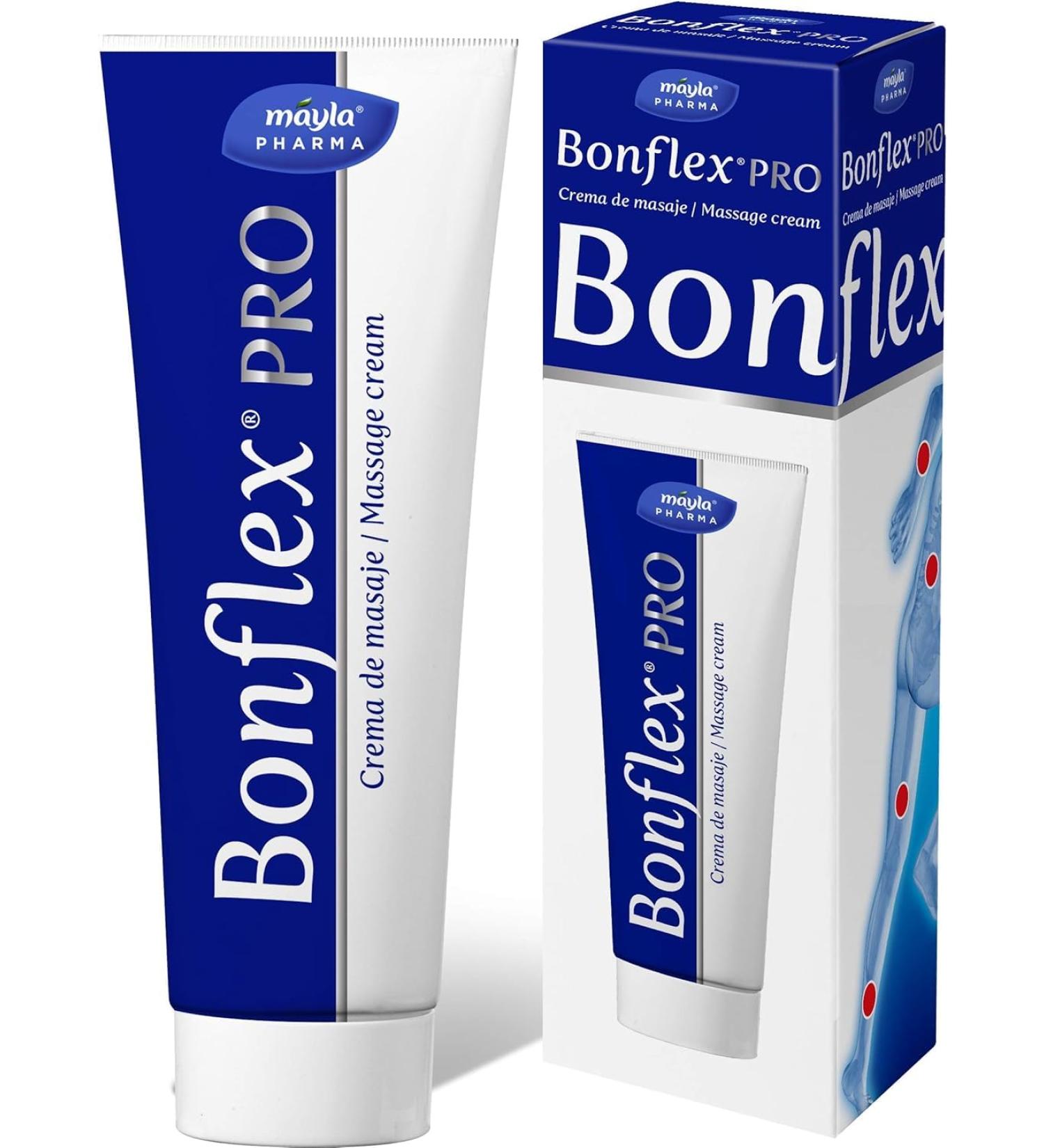 Bonflex Pro Cr me 250 ml | Ingr dients naturels | Cr me avec effet chauffant | Aide pr parer et r cup rer les articulations et les muscles pour les prot ger avant et apr s l'activit physique. - Buy Online on GoSupps.com