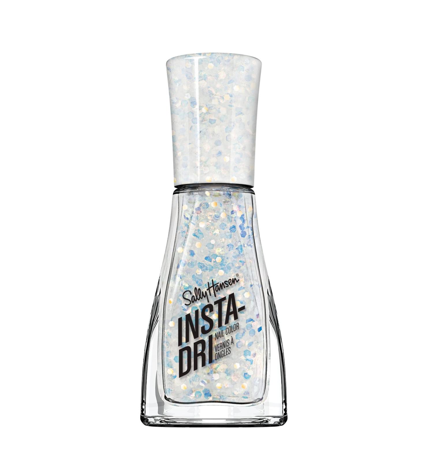 Buy Sally Hansen Insta-Dri® Twinkle Twinkle - Quick Dry White Glitter Nail Polish | Long Lasting Streak-Free Shine | International Shipping - Buy Online on GoSupps.com