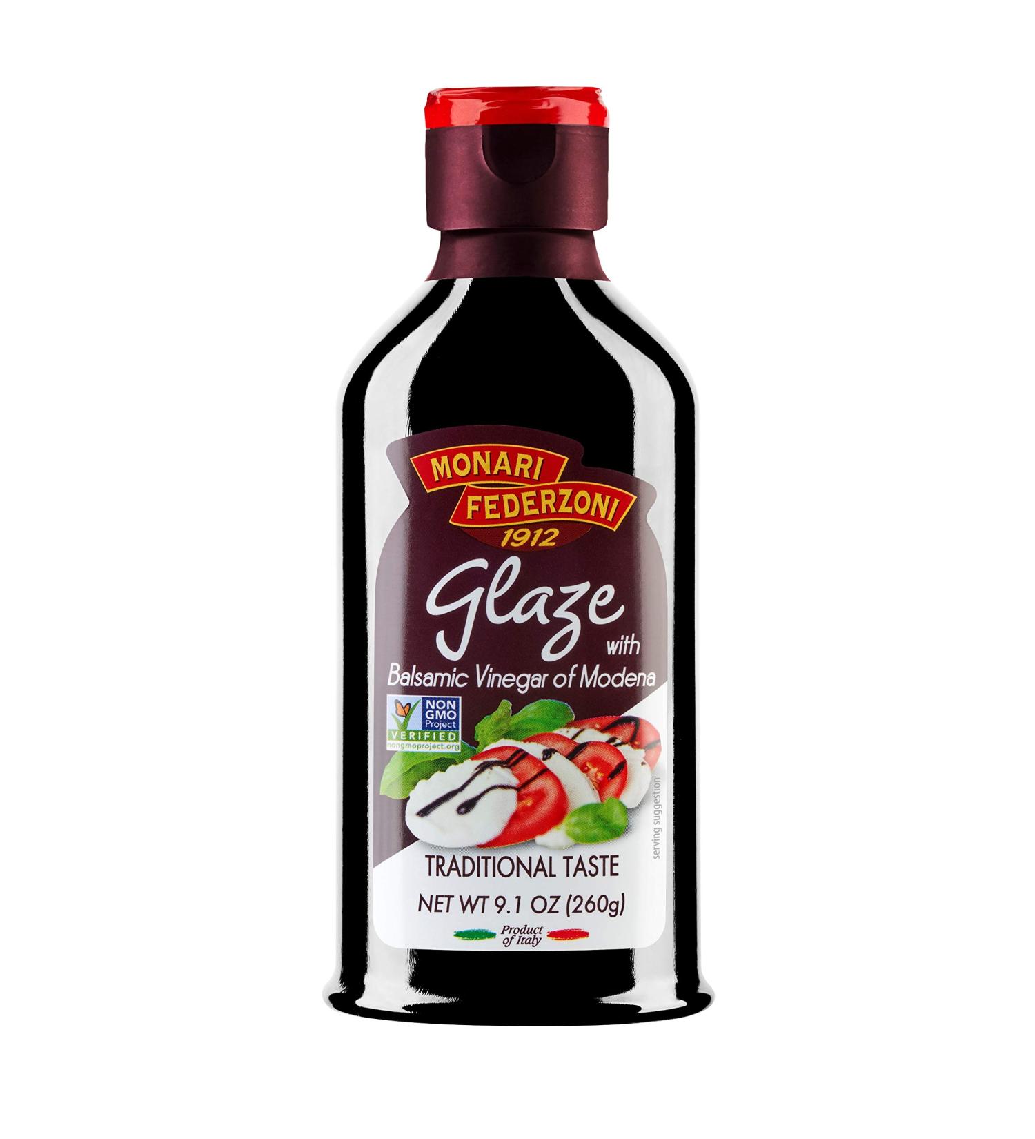 Monari Federzoni Glaze with Balsamic Vinegar of Modena - Traditional Taste - 9.1 oz (1 Pack) - Buy Online on GoSupps.com