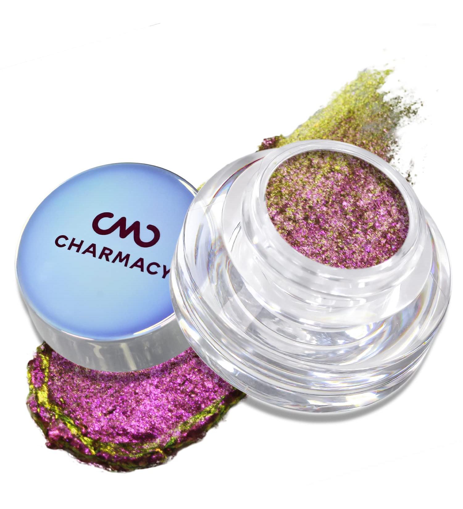 CHARMACY Multi Chrome Flakes Cream Chameleon Gel Eyeshadow - Highly Pigmented Long Lasting Sparkle Metallic Makeup - 2.8g (03) - Buy Online on GoSupps.com