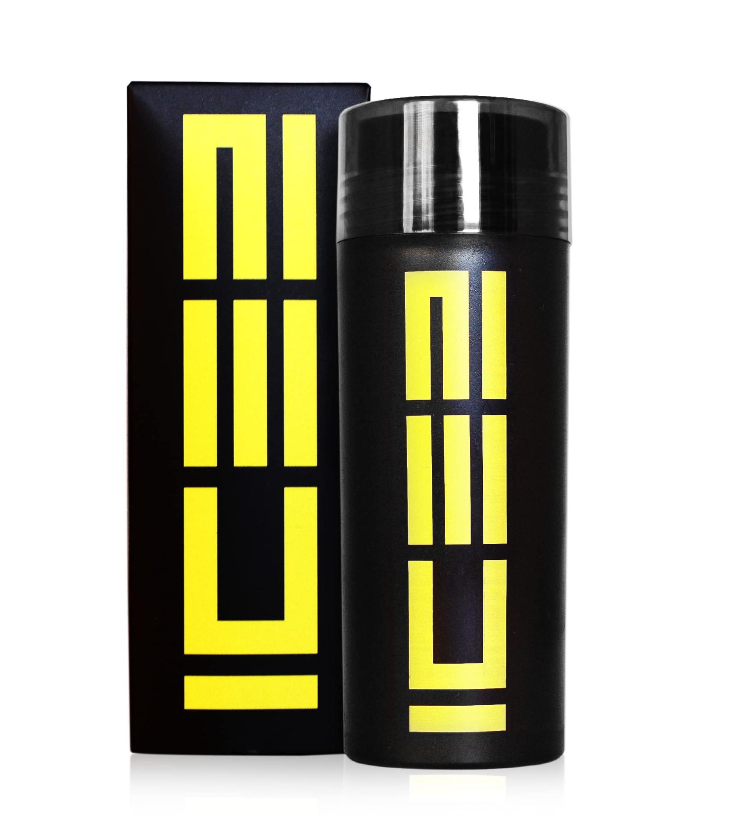 ZED1 Keratin Hair Building Fibers - Natural Plant Fiber for Thinning Hair | Best Color Match for Men & Women | Ideal for Barbers & Stylists (Black) - Buy Online on GoSupps.com