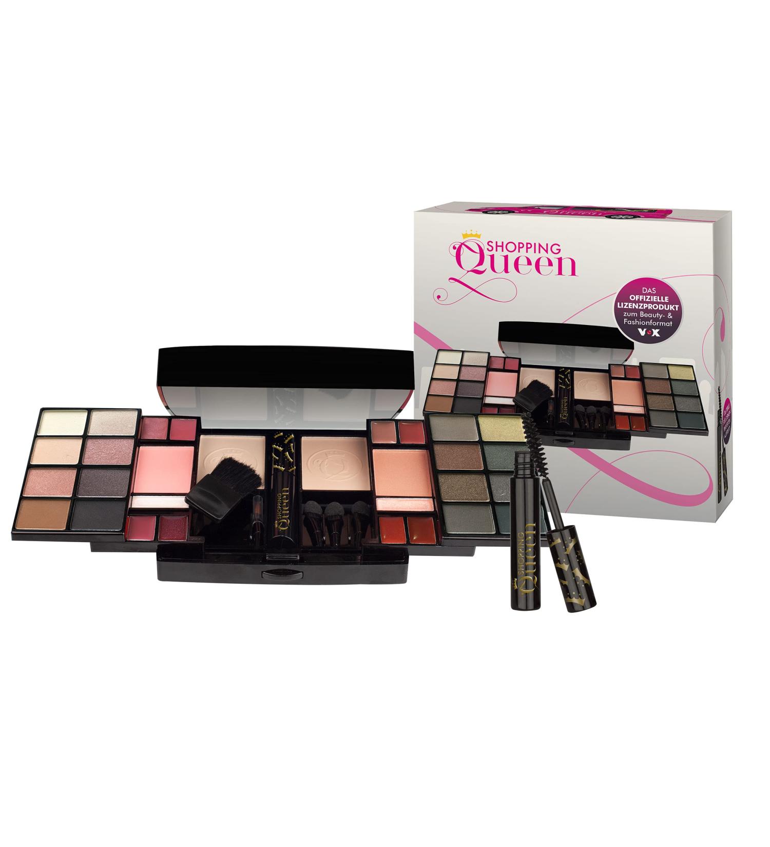 Paw Patrol Shopping Queen Makeup Set - 36-Piece Travel Kit with Eyeshadows Lip Gloss Powder & Highlighter | Beauty Case with Mirror - Buy Online on GoSupps.com
