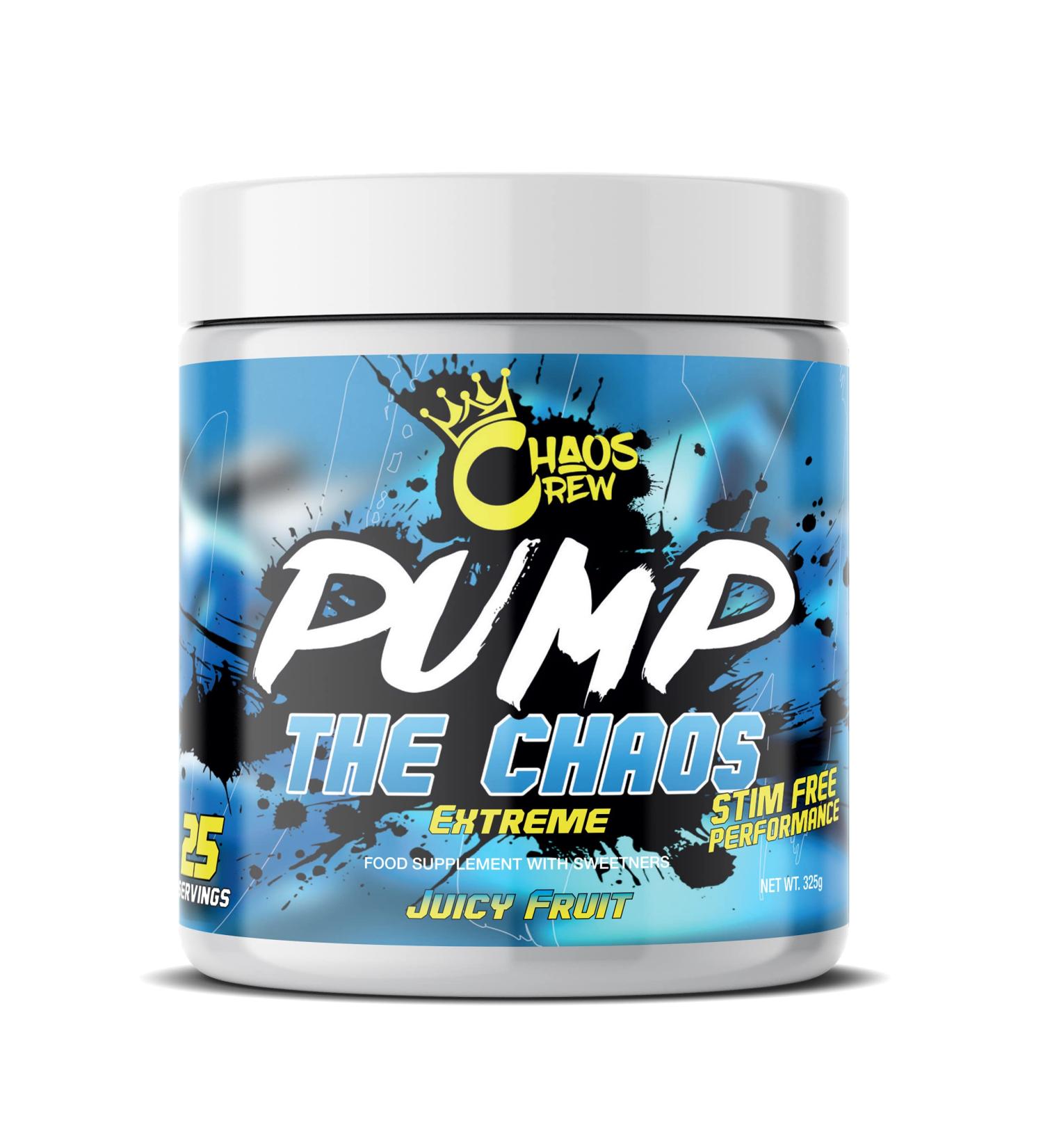 CHAOSCREW Pump the Chaos Extreme Juicy Fruit 325g - Buy Online on GoSupps.com
