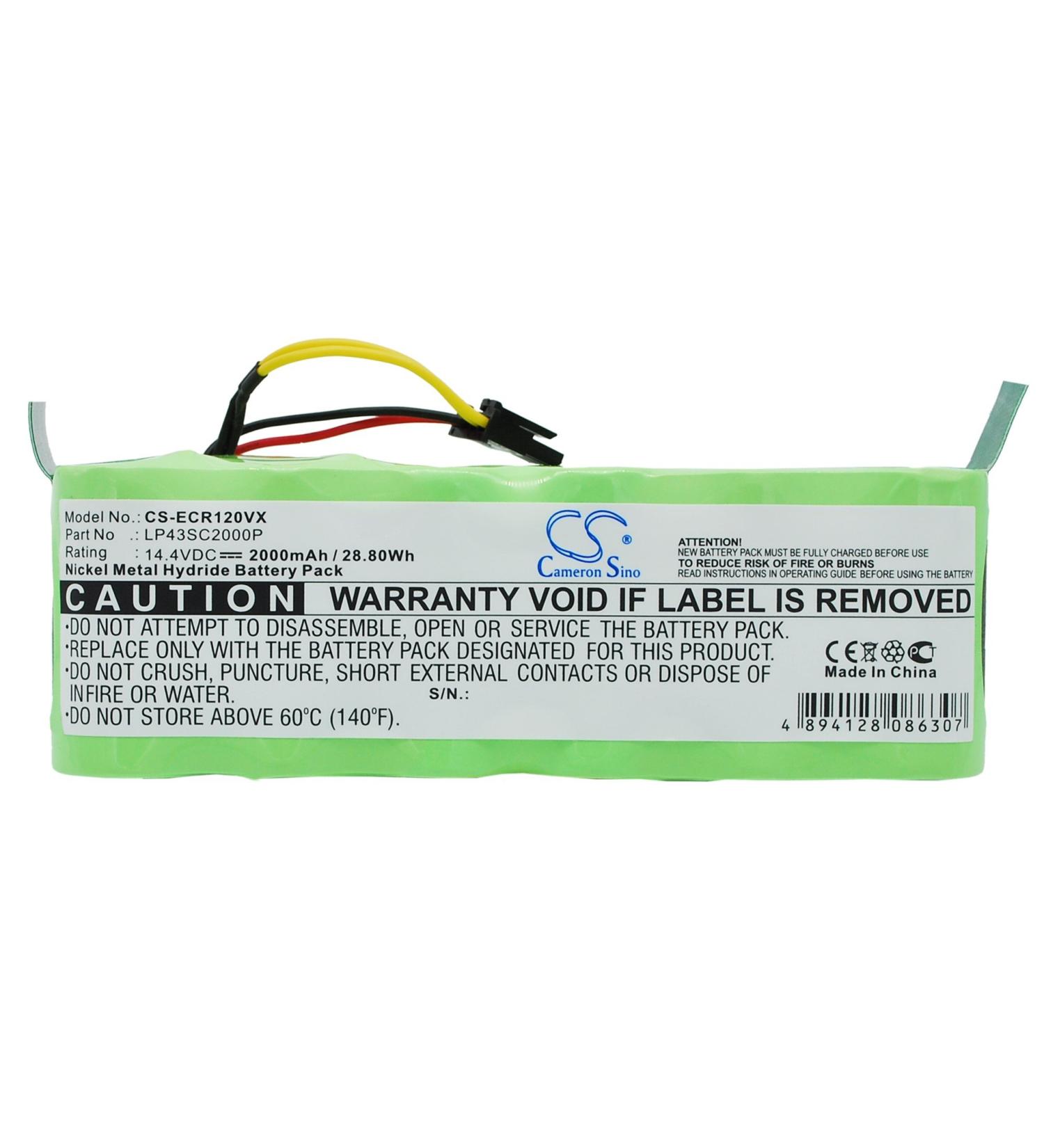 Replacement Battery for Midea R1-L10D R1-L102B (2000mAh) Ni-MH - International Shipping Available - Buy Online on GoSupps.com