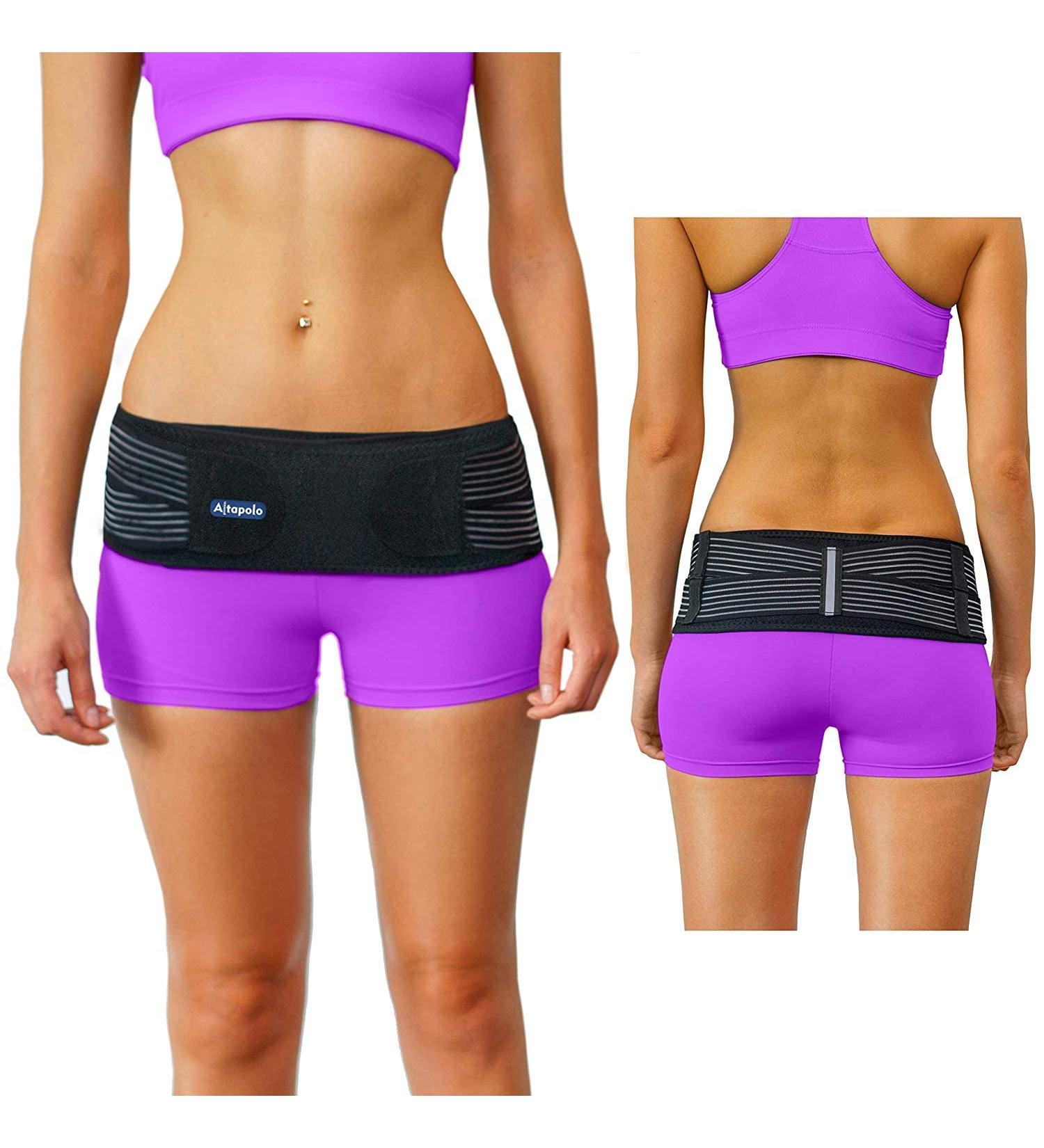 Altapolo Si Belt | Sacroiliac Belt for Women & Men | Hip Brace for Lower Back Support | Sciatica Pain Relief & Pelvic Tilt Correction - Buy Online on GoSupps.com