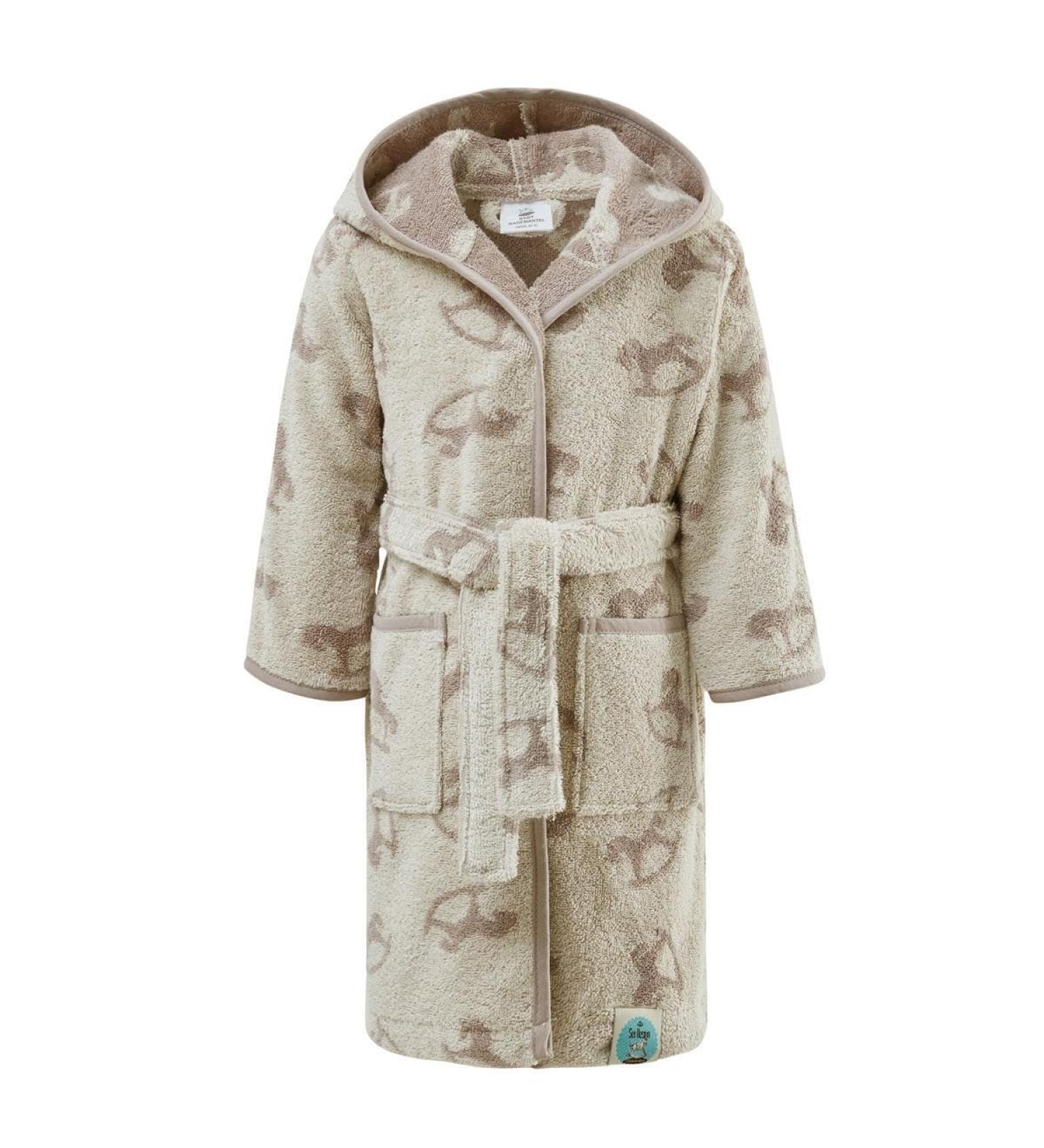 Organic Cotton Baby Bathrobe | Eco-Friendly Design for Kids 3-6 Years | Nature Rocking Horse 86-92 - Buy Online on GoSupps.com