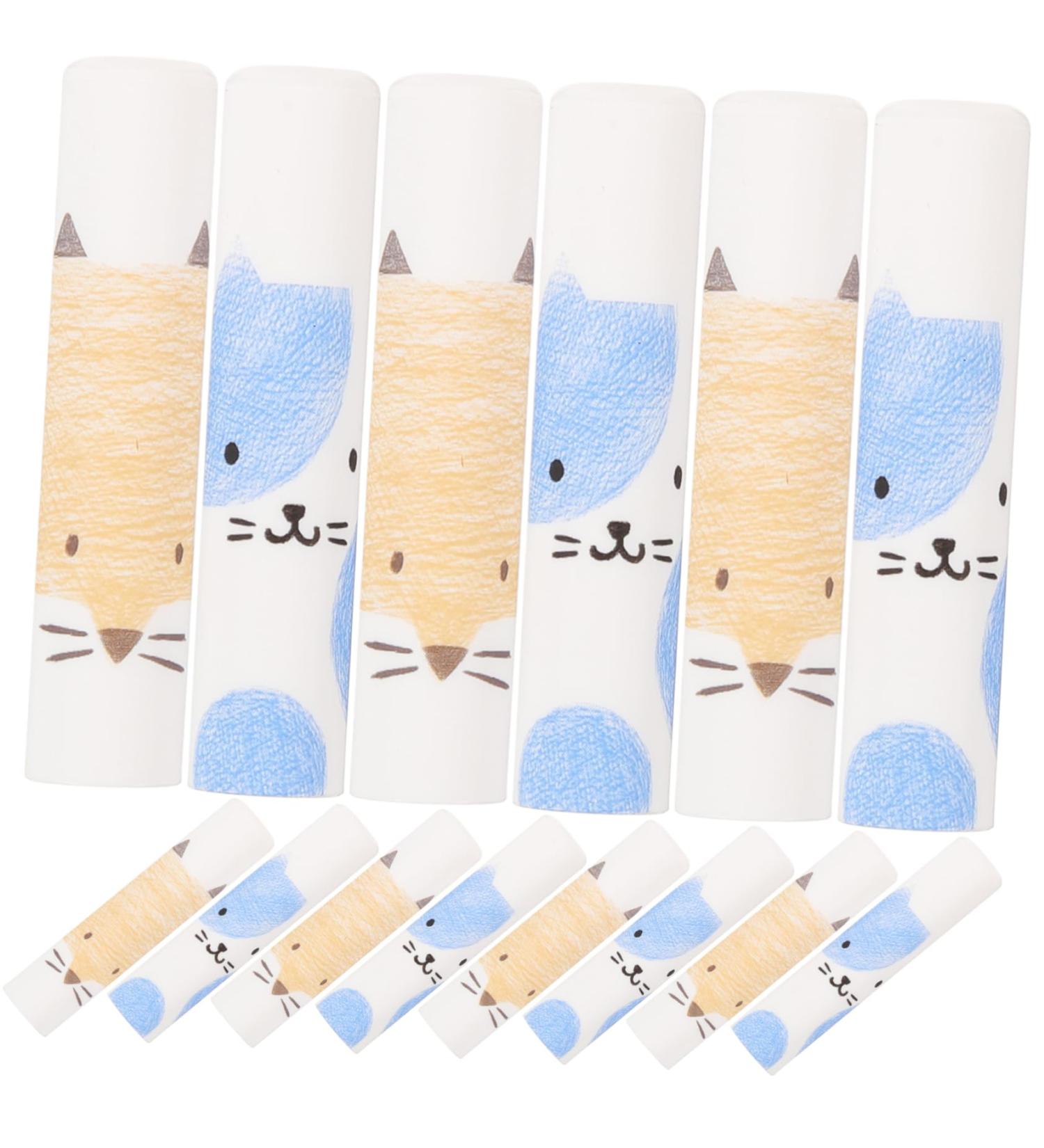ULTECHNOVO 18Pcs Accessories Extender Plastic Cap Cute Pencil caps Replacement Cover Eraser Pencil Classroom Supplies Pencil Cap Pencil caps for Student Plastic Pencil Cover Pencil case - Buy Online on GoSupps.com
