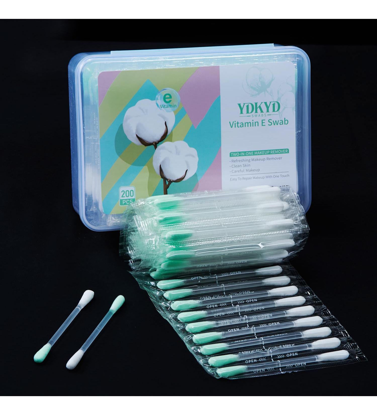 200 Pcs Vitamin E Lip Oil Swabs Moisturizing Beauty Care & Makeup Remover | Anti-Drying & Teeth Whitening - Buy Online on GoSupps.com