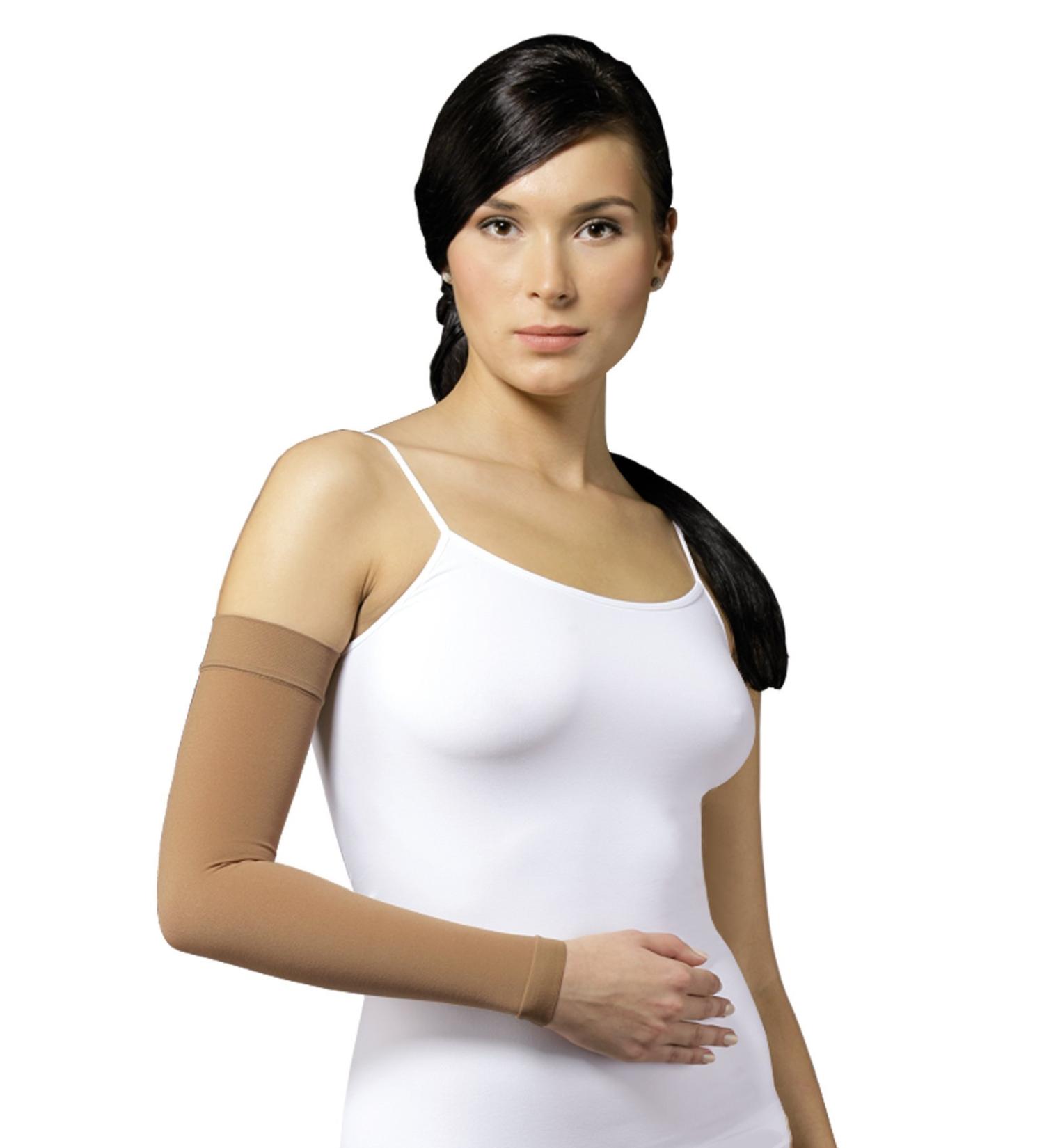23-32 mmHg POST MASTECTOMY Compression Sleeve without Gauntlet Medical Class 2 (II) Arm Anti Swelling Support Lymphedema Edema Medium - Buy Online on GoSupps.com