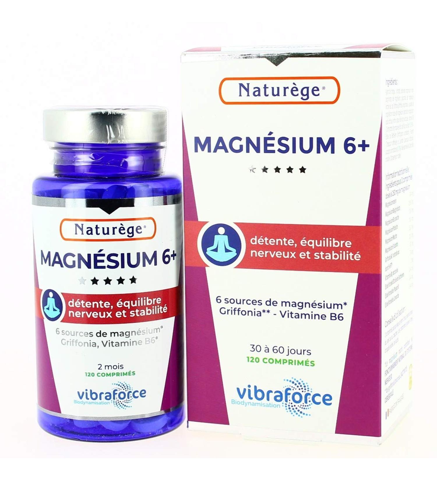 Natur ge Magnesium 6+ Extra Assimilable 90 Capsules - Buy Online on GoSupps.com