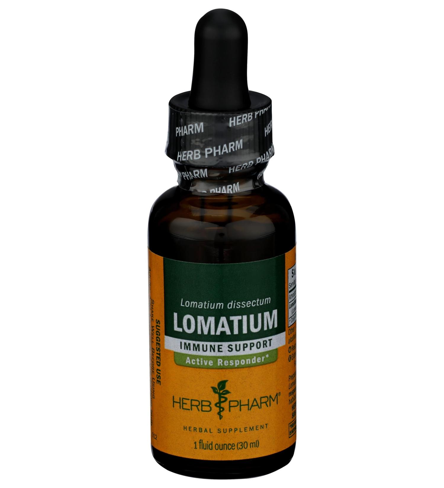 HERB PHARM LomatIUm Extract 1 FZ - Buy Online on GoSupps.com