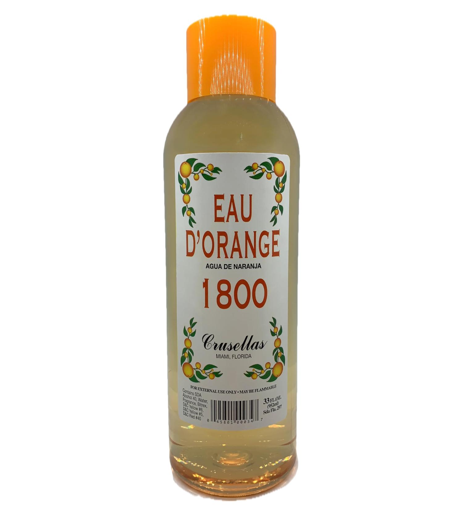 Legitima Agua de Kolonia 1800 Orange (Naranja) Splash Cologne (33 Fl. Oz.) 33 Fl Oz (Pack of 1)