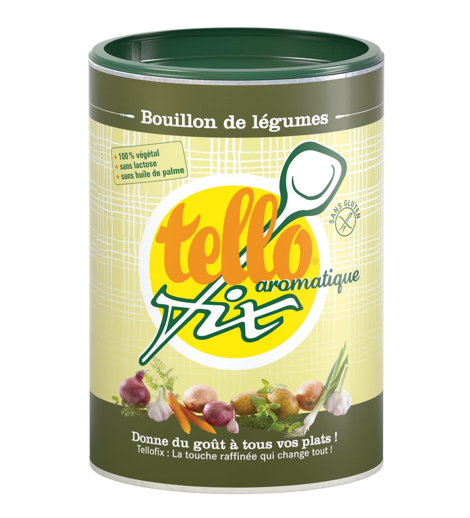 Tellofix Gluten Free Vegetable Broth 220g - Buy Online on GoSupps.com