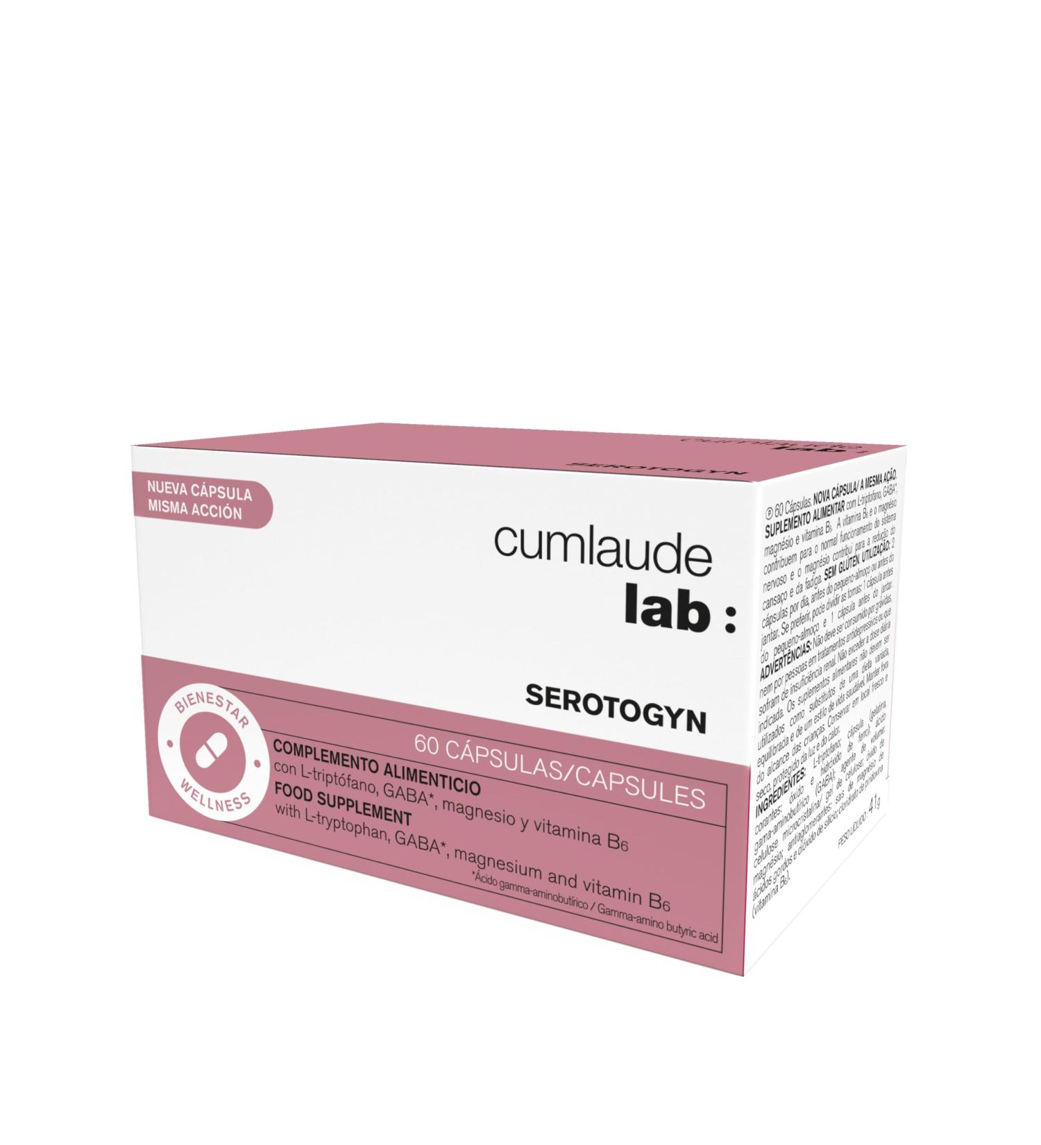 Cumlaude Lab: Serotogyn 60 Capsules - Buy Online on GoSupps.com