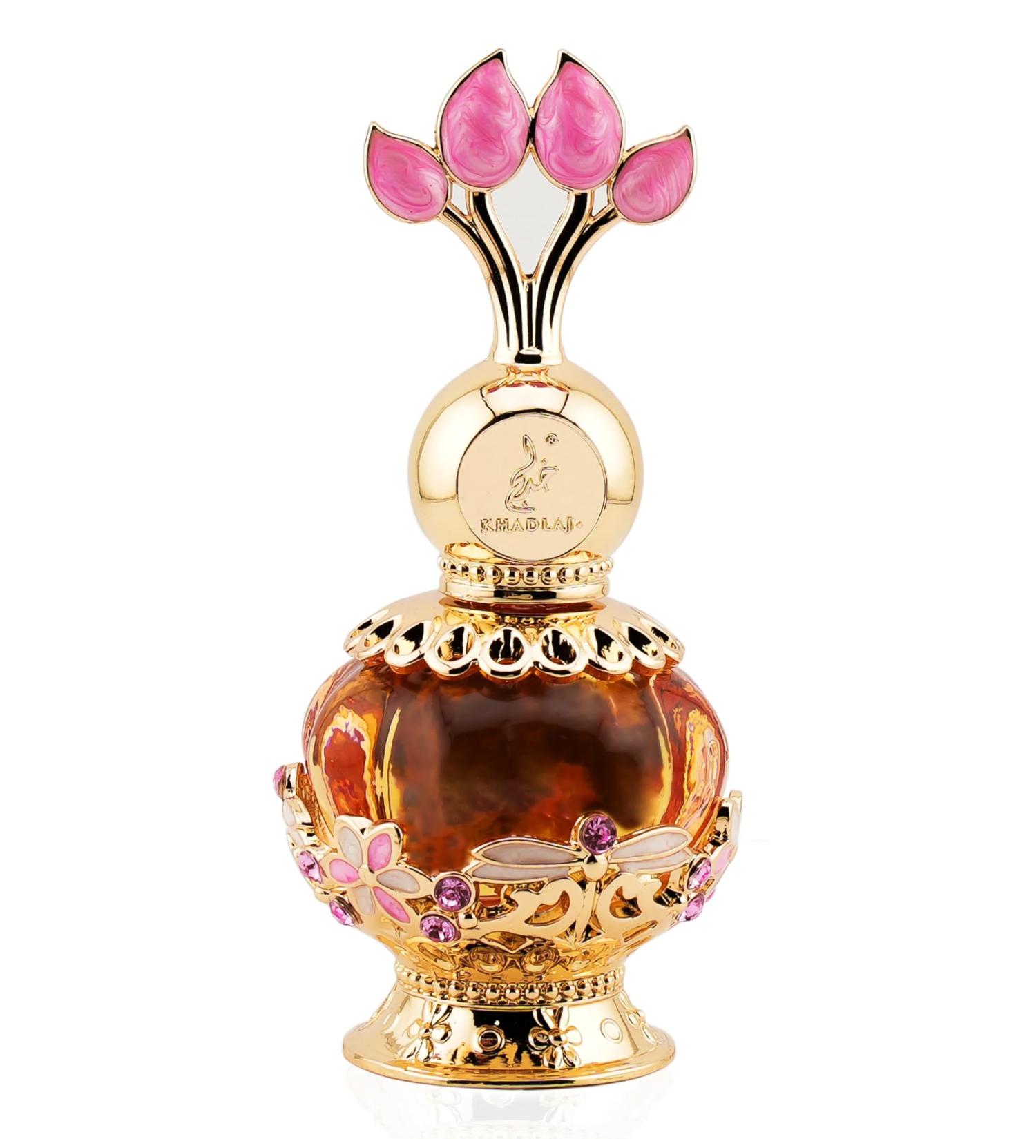 KHADLAJ PERFUMES Pink Musk Concentrated Perfume Oil for Women 20 ml / 0.7 Ounce Pink Musk 0.7 Fl Oz (Pack of 1)