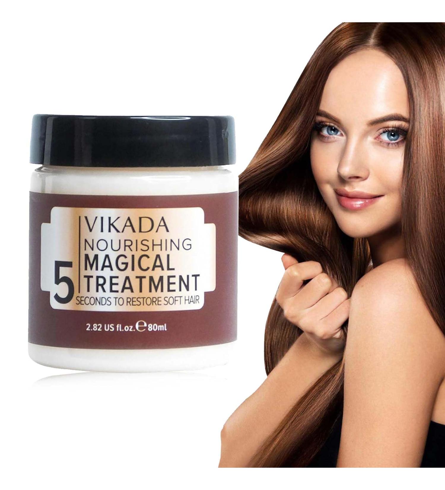 FUUZIO Vikada Nourishing Magical Treatment - 5 Seconds to Restore Soft Hair 80ml Magic Treatment Hair Treatment for Dry Damaged Hair - Buy Online on GoSupps.com