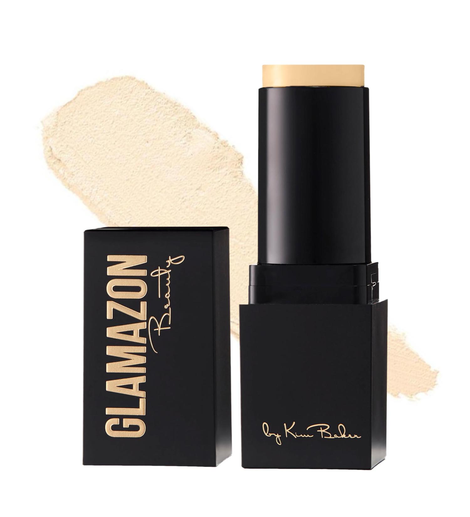 Glamazon Second to None Foundation Stick - Porcelain Doll | Light-to-Full Coverage Weightless & Glowy Finish | International Shipping Available - Buy Online on GoSupps.com