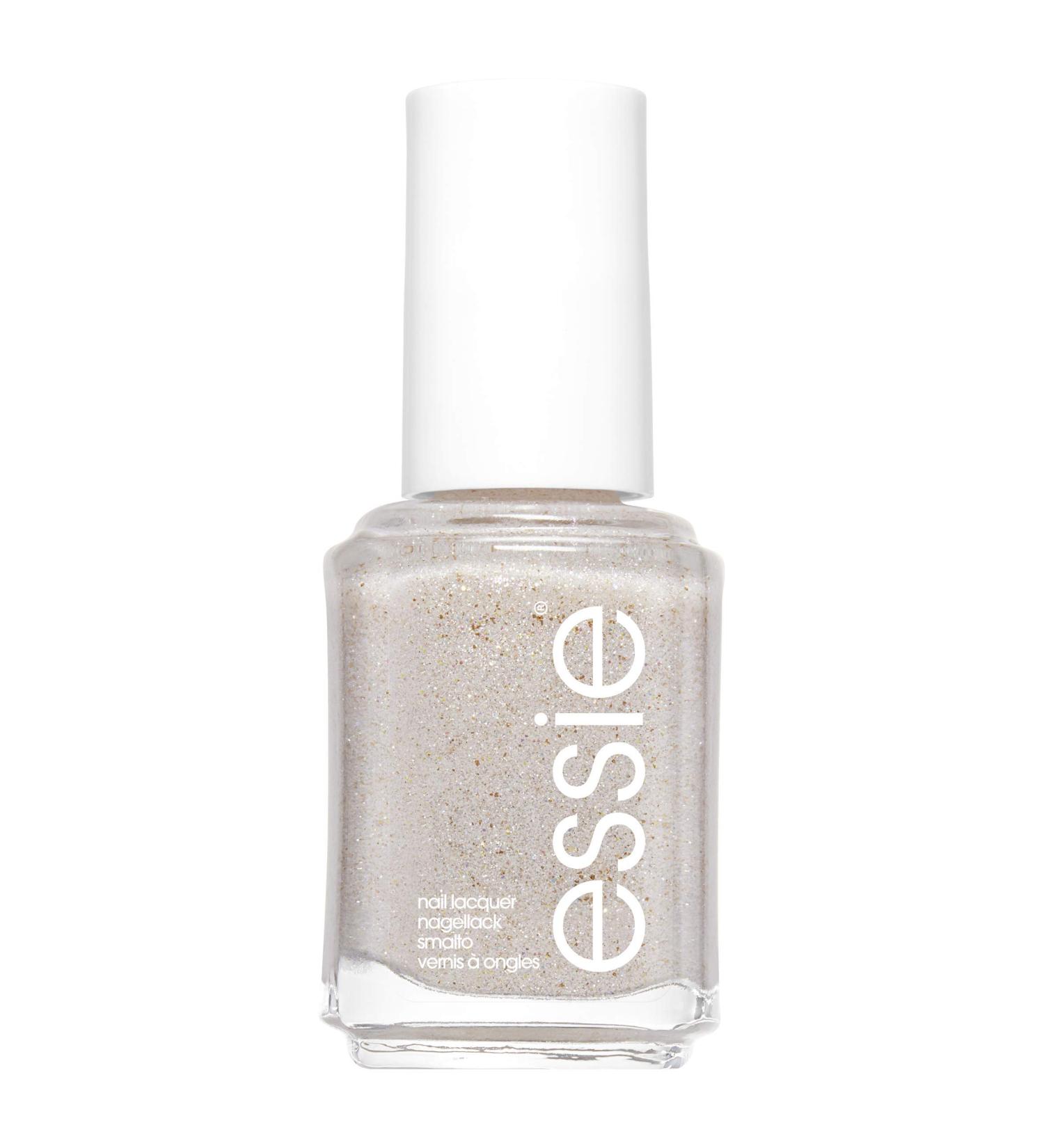 Essie Cosmetics Glitters 2018 Collection Venture To The Venue White Glitter Nail Polish 13.5 ml