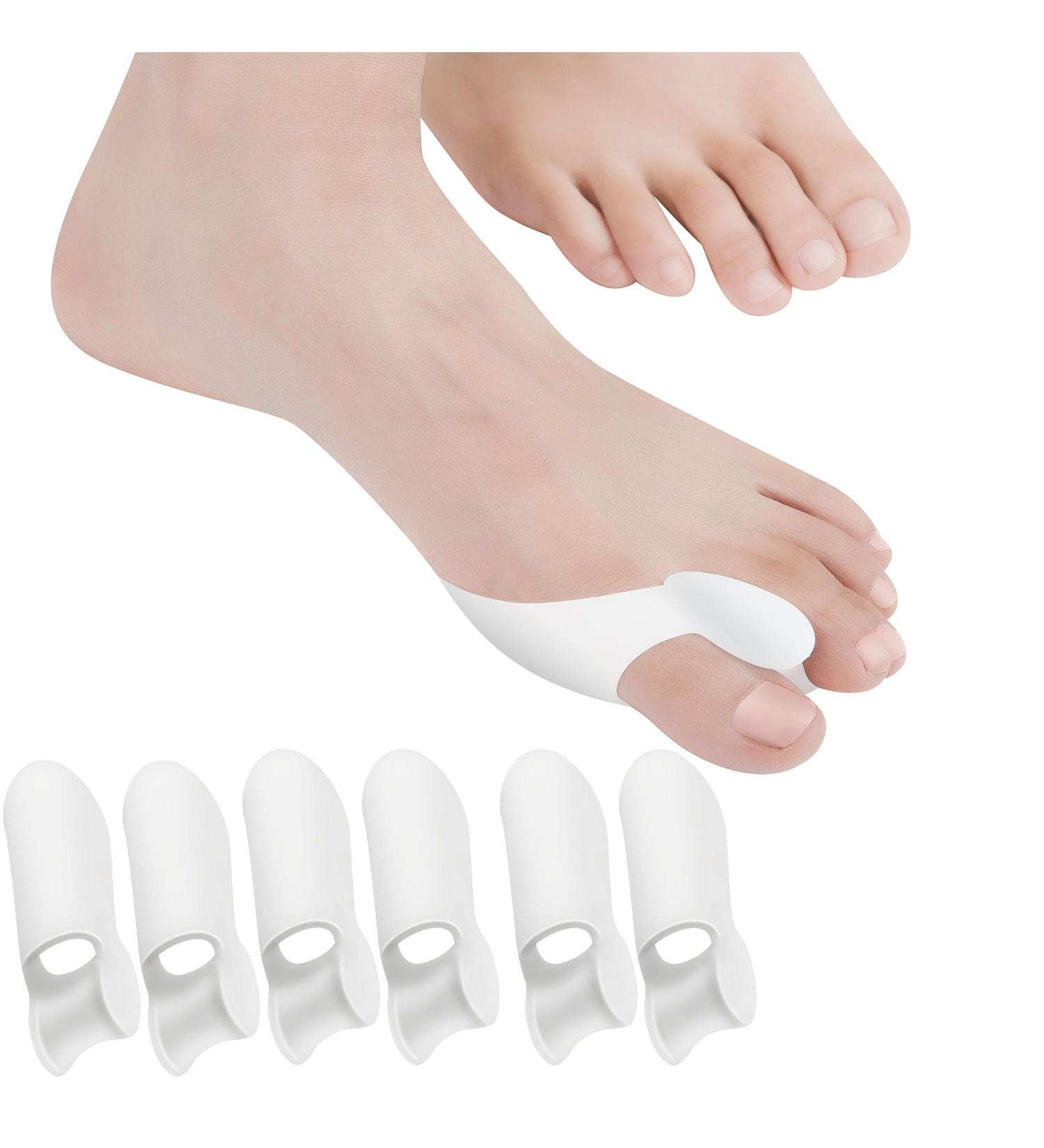 DYKOOK Bunion Corrector & Toe Straightener with Gel Cushions - Big Toe Separators and Splint for Bunion Relief - Buy Online on GoSupps.com