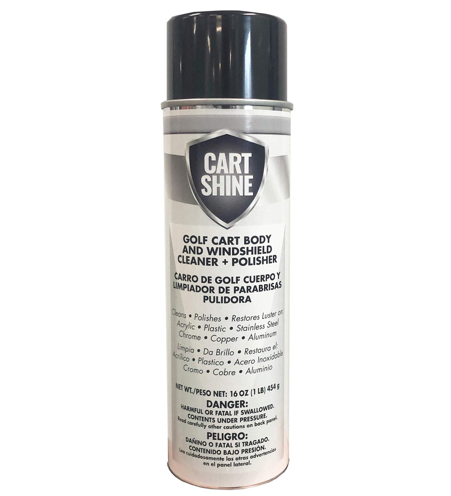 Club Clean Cart Shine - Multi-Surface Cleaner for Golf Carts, ATV's, Motorcycles, Tires, Canopies & More - Buy Online on GoSupps.com