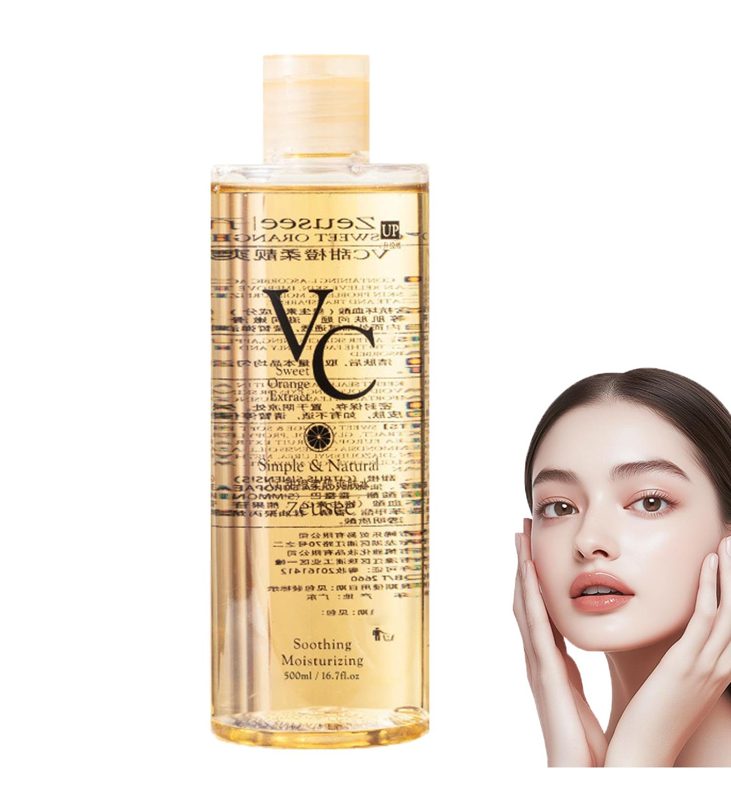blmcoos Vitamin C Toner VC Toner Intensive Whitening Kniyea VC Soothing Toner Moisturizing and Brightening Facial Essence Refreshing Moisturizing and Rejuvenating Minimizes Pores 1 - Buy Online on GoSupps.com